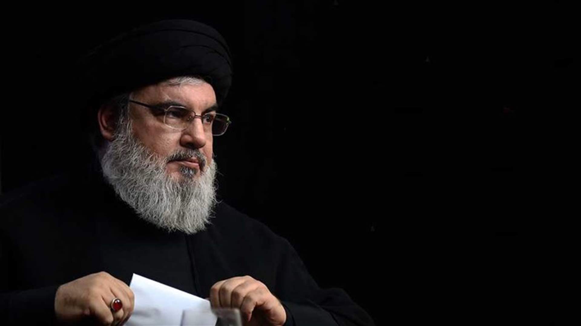 كلمة للسيد نصرالله غداً حول آخر التطورات...