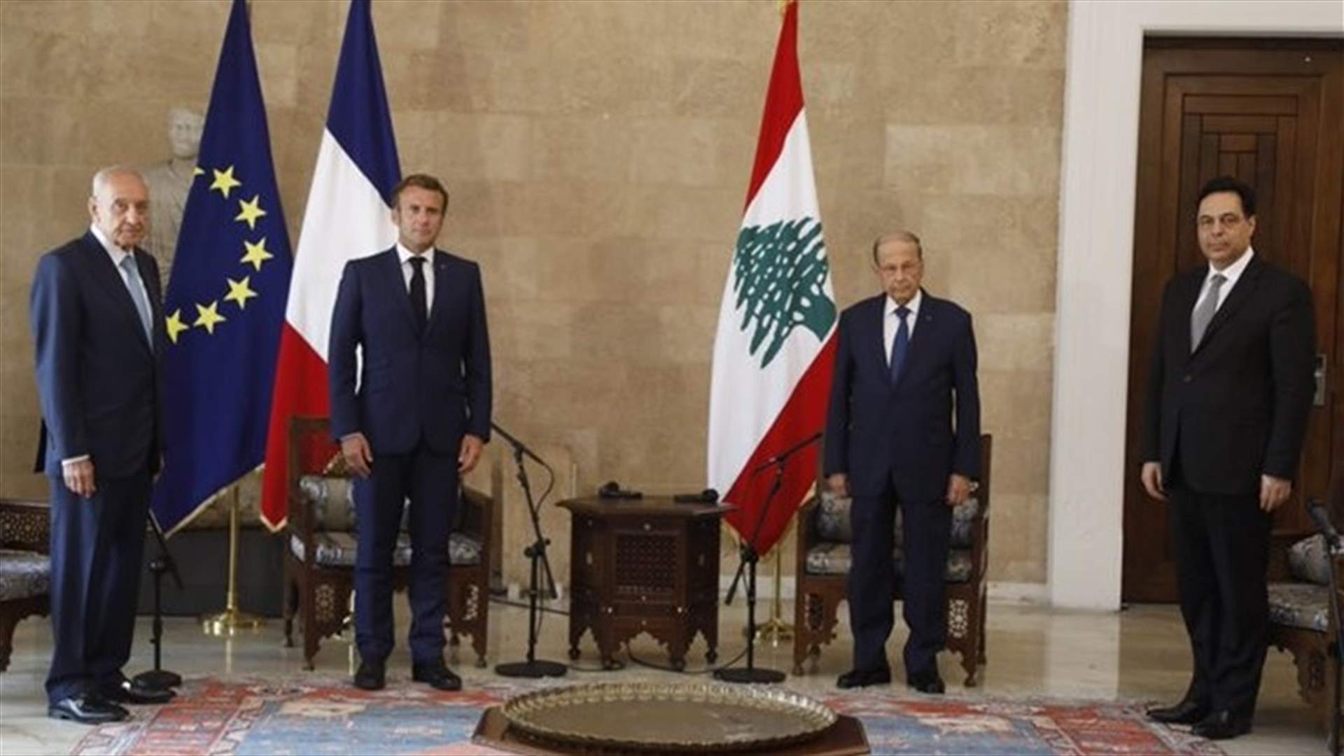 عون طلب وماكرون وعد...