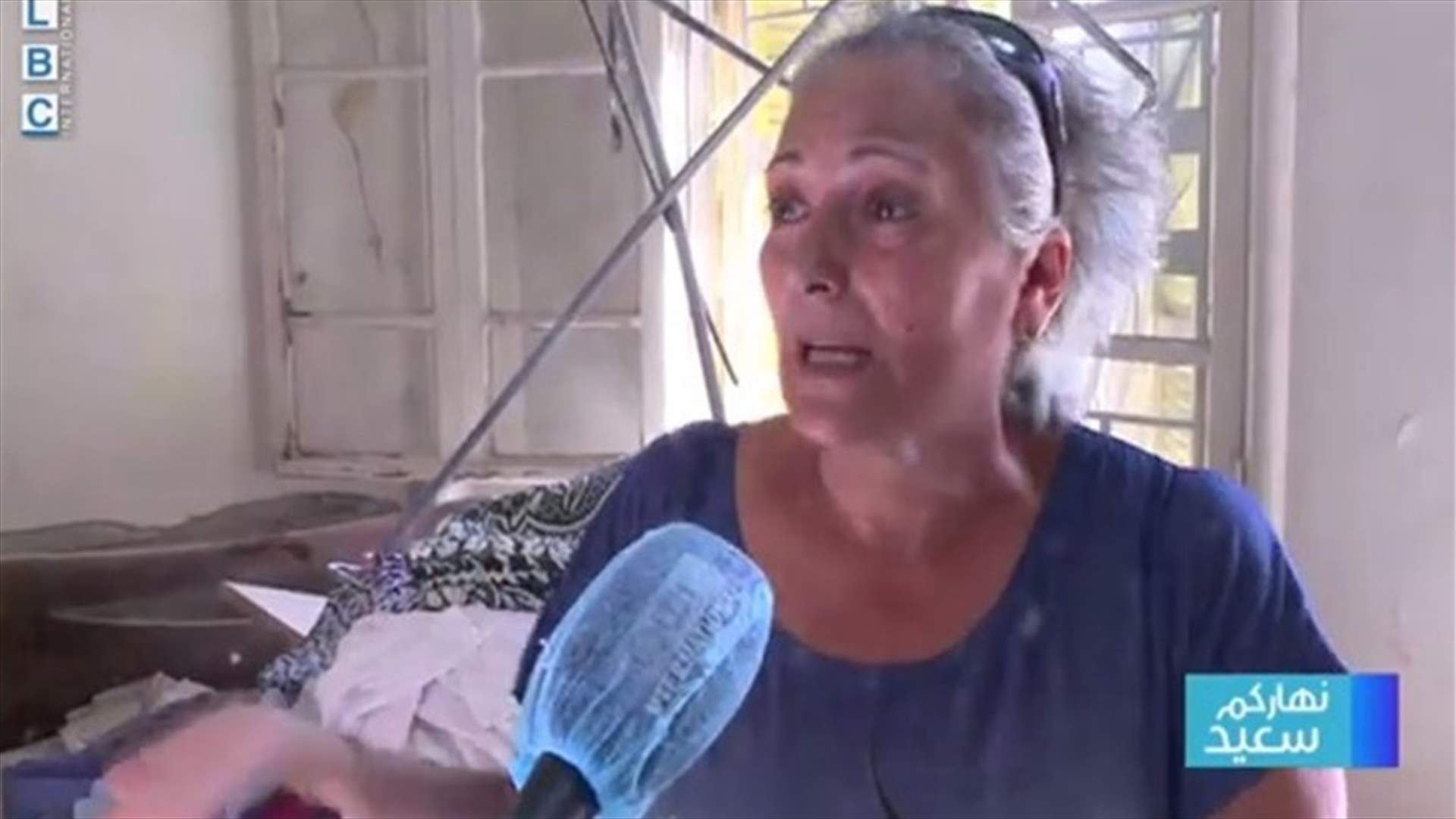 بعد دمار منزلها... امرأة تصرخ والدموع في عينيها: "حرام عليون... عن جد هيروشيما" (فيديو)