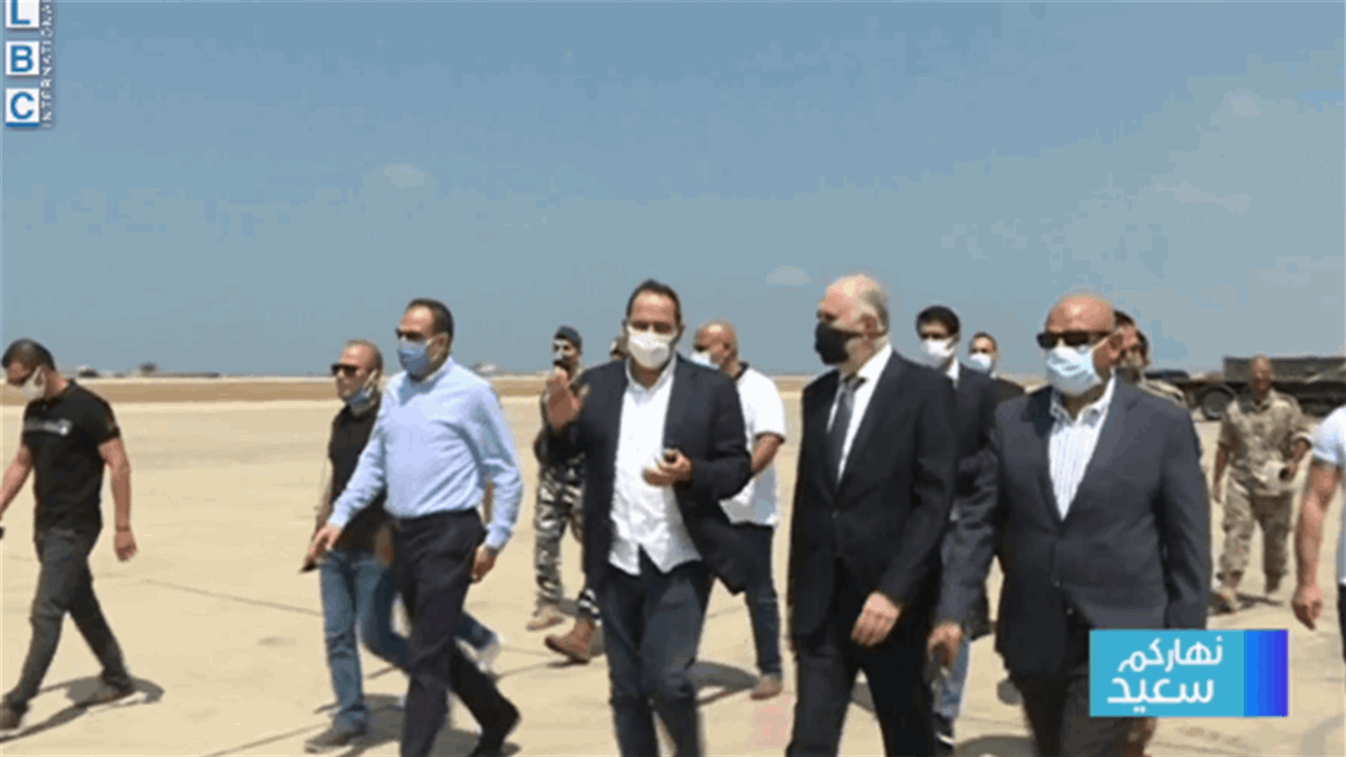 جولة لوزير الداخلية في المطار لتفقد المساعدات: يجب أن نتكاتف سوياً خصوصاً القوى السياسية لتخطي هذه الأزمة