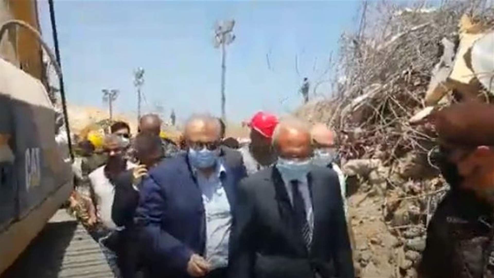 جولة ابو الغيط في مرفأ بيروت (فيديو)