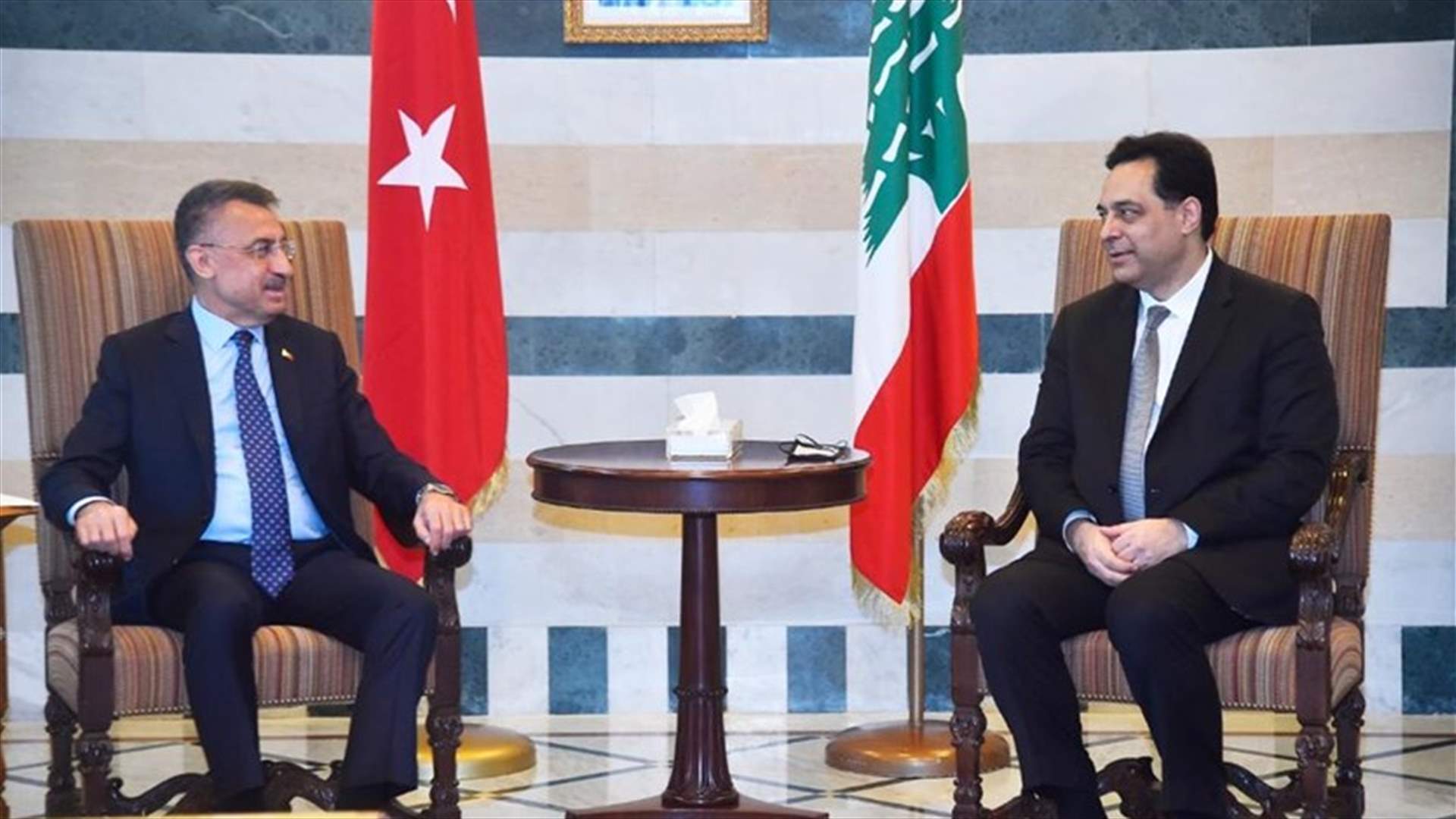 وفد تركي في السراي... وقرار بمباشرة العمل في المستشفى التركي في صيدا