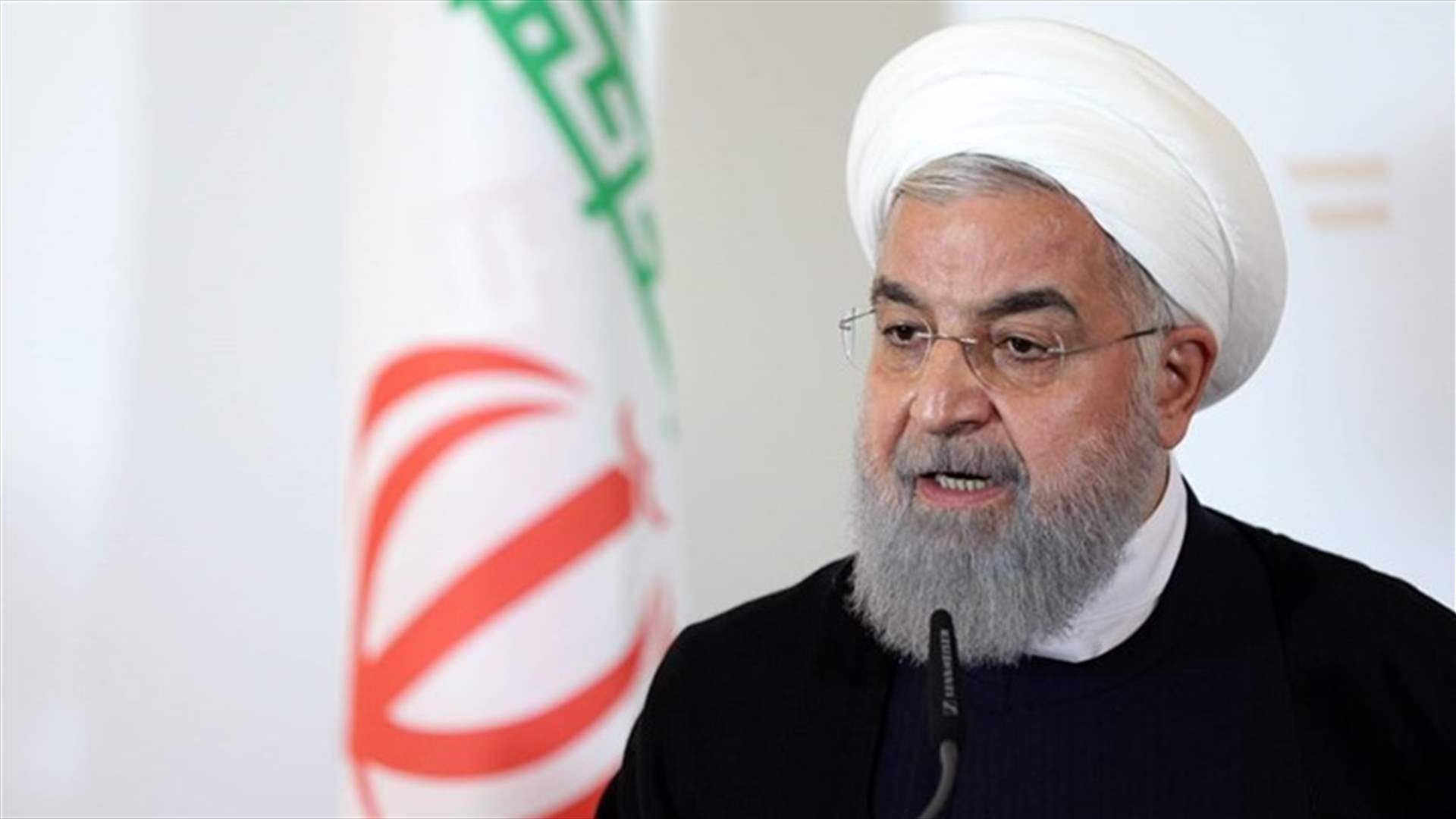 روحاني: الوقت ليس مناسبًا لاستغلال انفجار بيروت