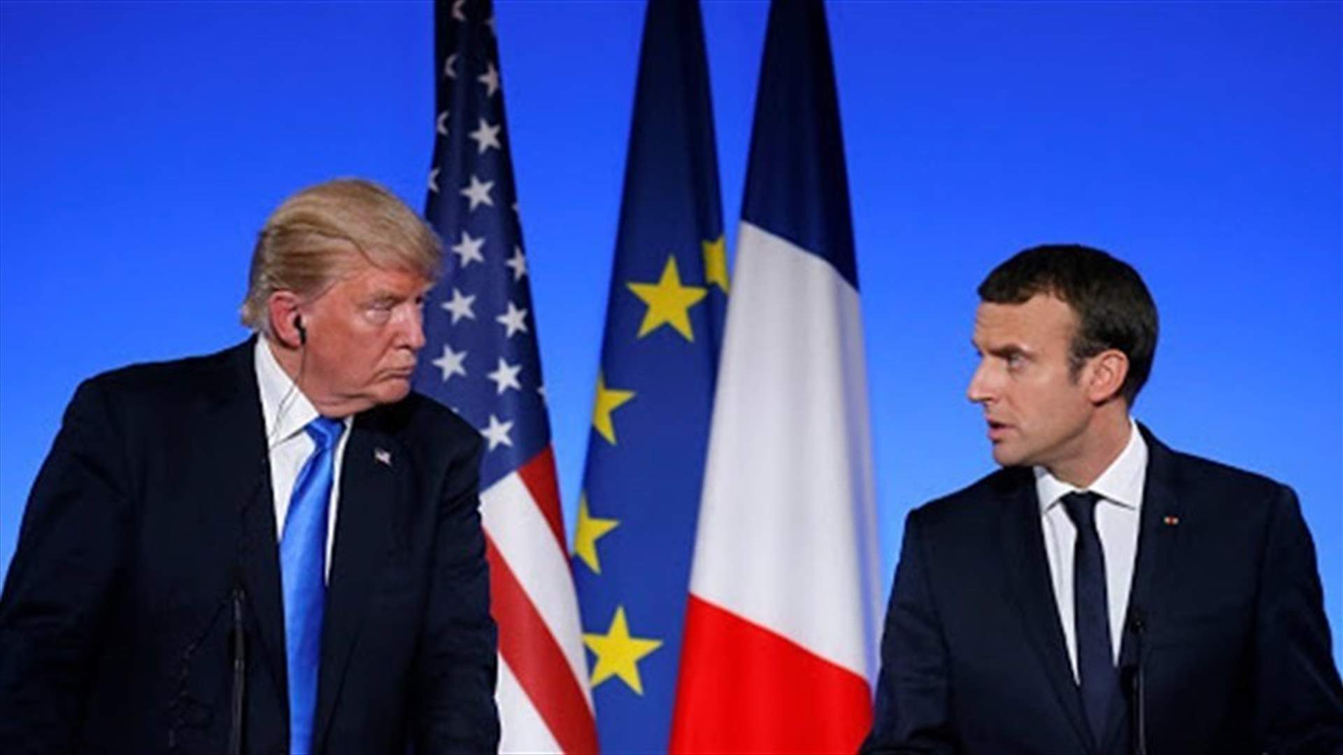 Trump, France's Macron voice concern about Greece-Turkey tensions -White House