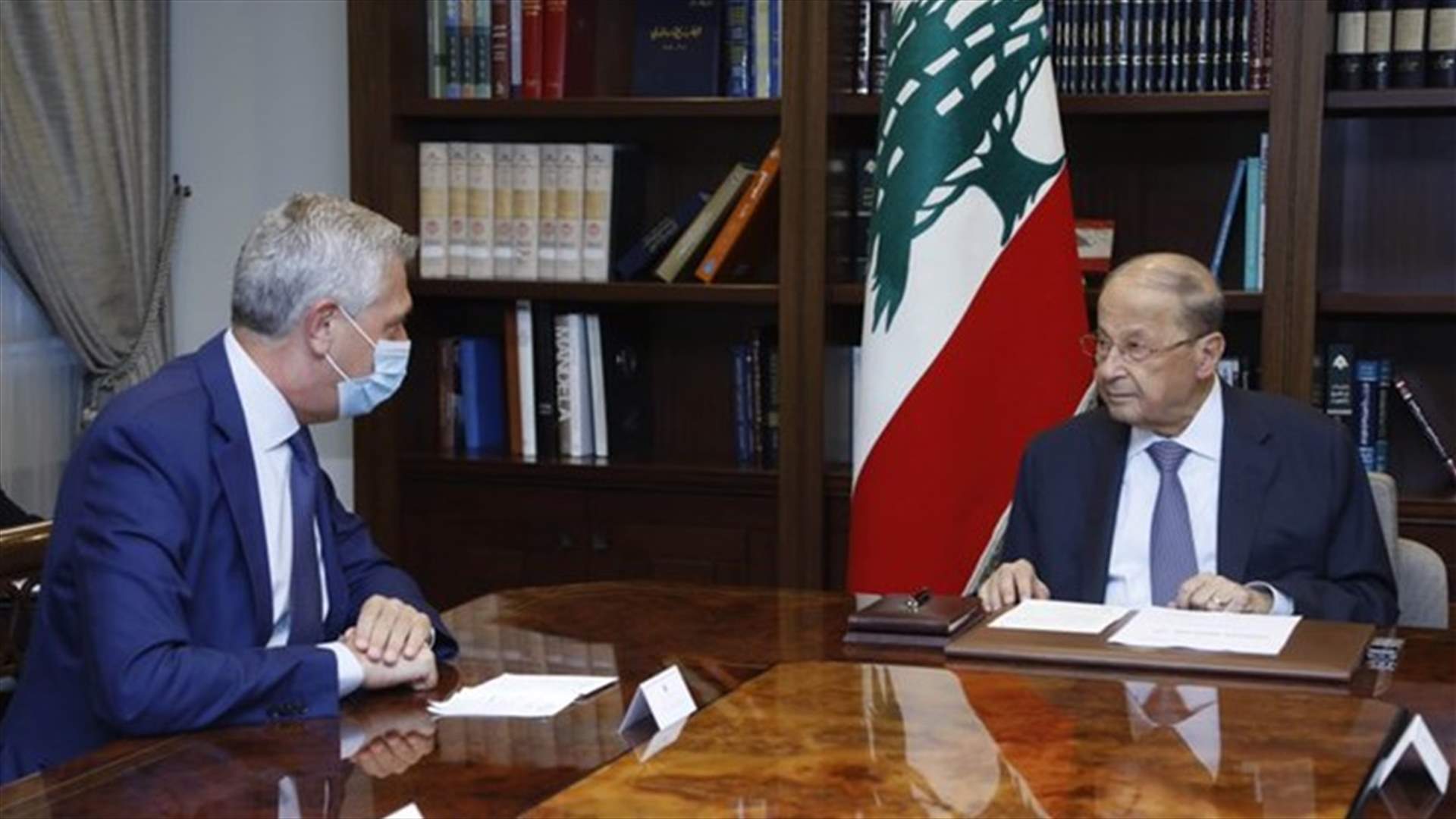 عون التقى رئيس مفوضية الامم المتحدة لشؤون اللاجئين... ماذا عرض معه؟