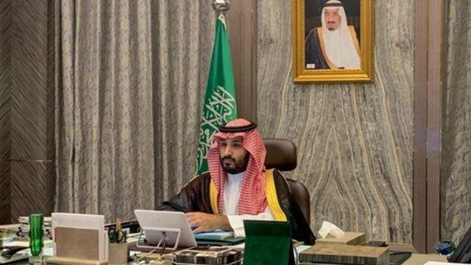 ولي العهد السعودي ورئيس وزراء العراق ناقشا اتفاق أوبك+ لخفض إنتاج النفط