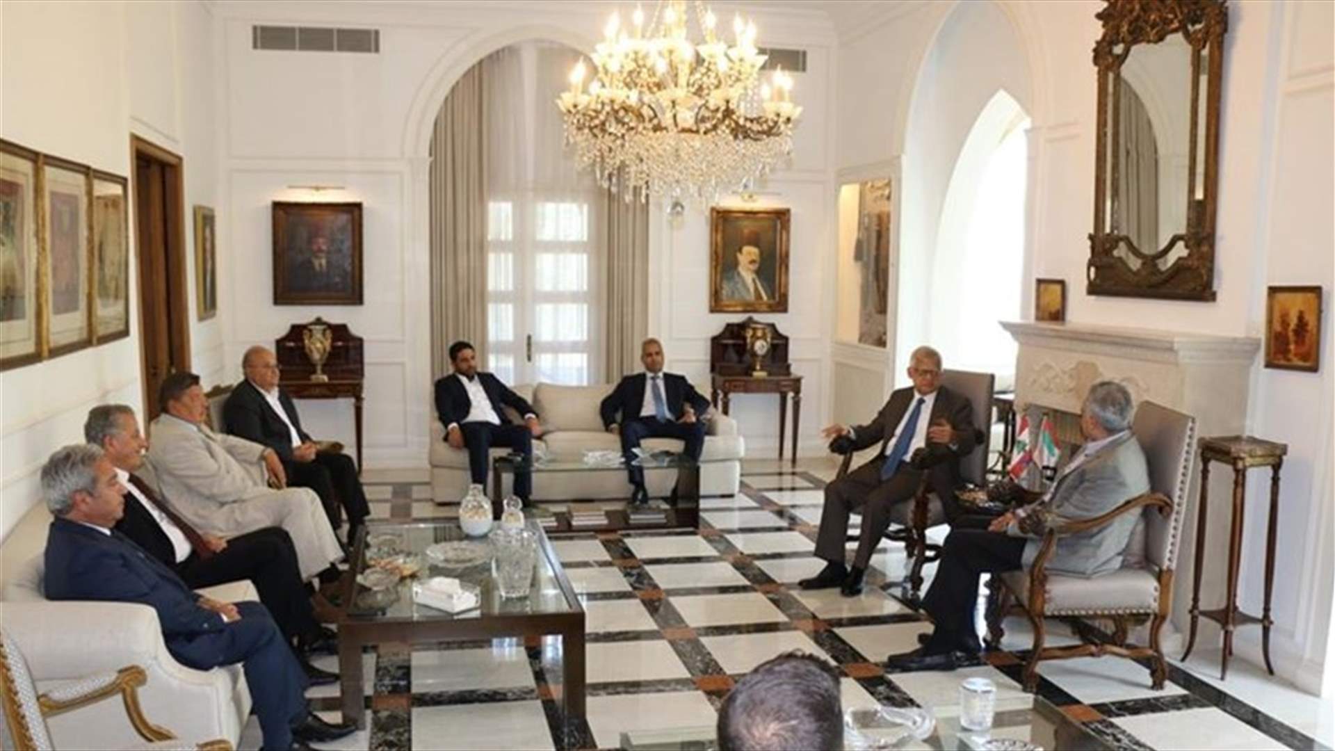 لقاء تكريمي لزاسبيكين في دارة رئيس الحزب الديمقراطي... ارسلان: روسيا ضمانة حقيقية في مواجهة كل المخاطر