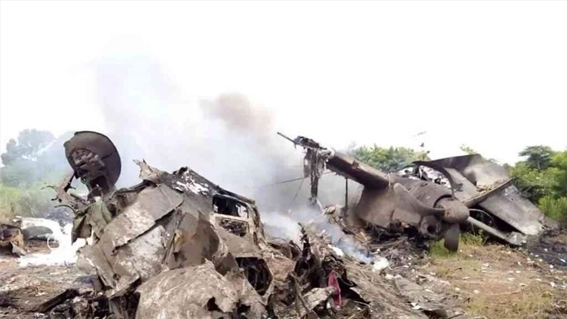 مقتل سبعة أشخاص في تحطّم طائرة شحن في جنوب السودان