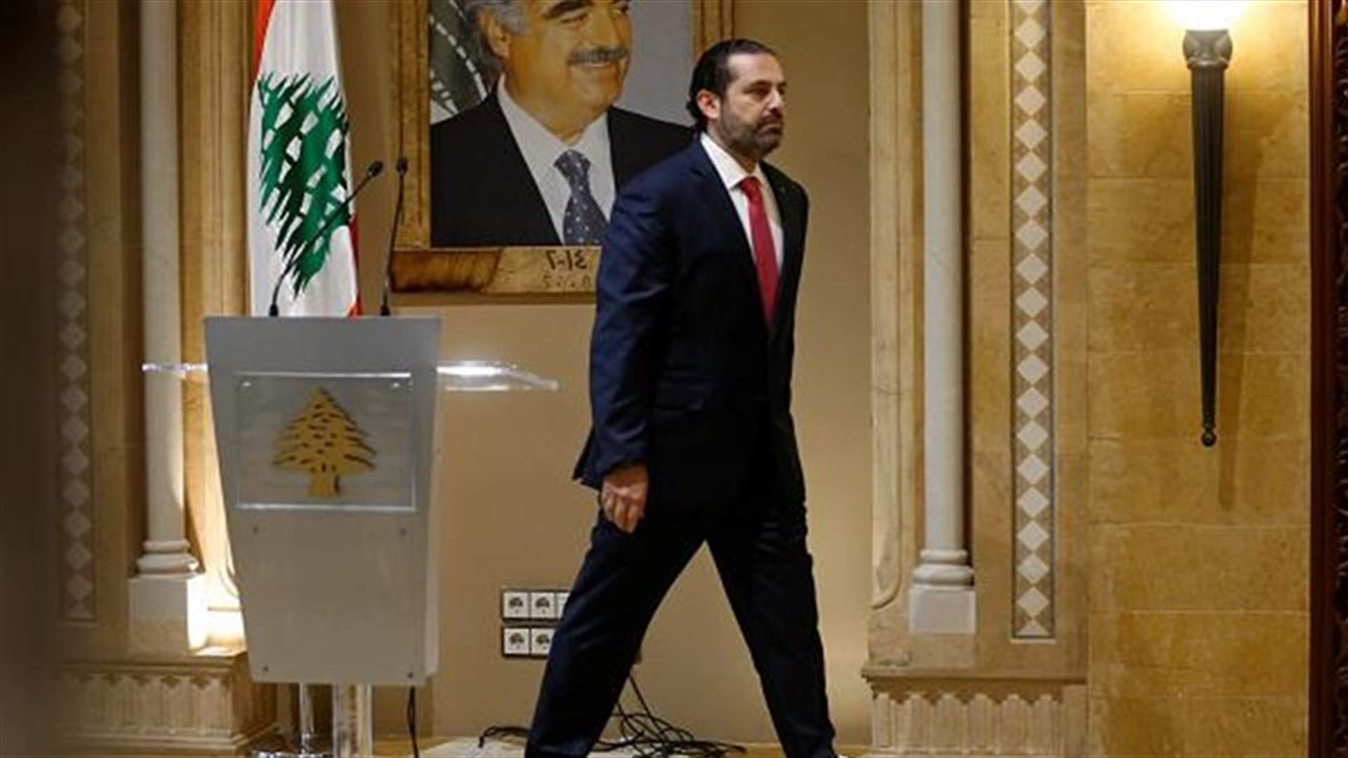 الحريري لم يقفل الباب امام التفاوض معه لعودته الى رئاسة الحكومة... وباسيل مستمر في رفض تسميته (الجمهورية)