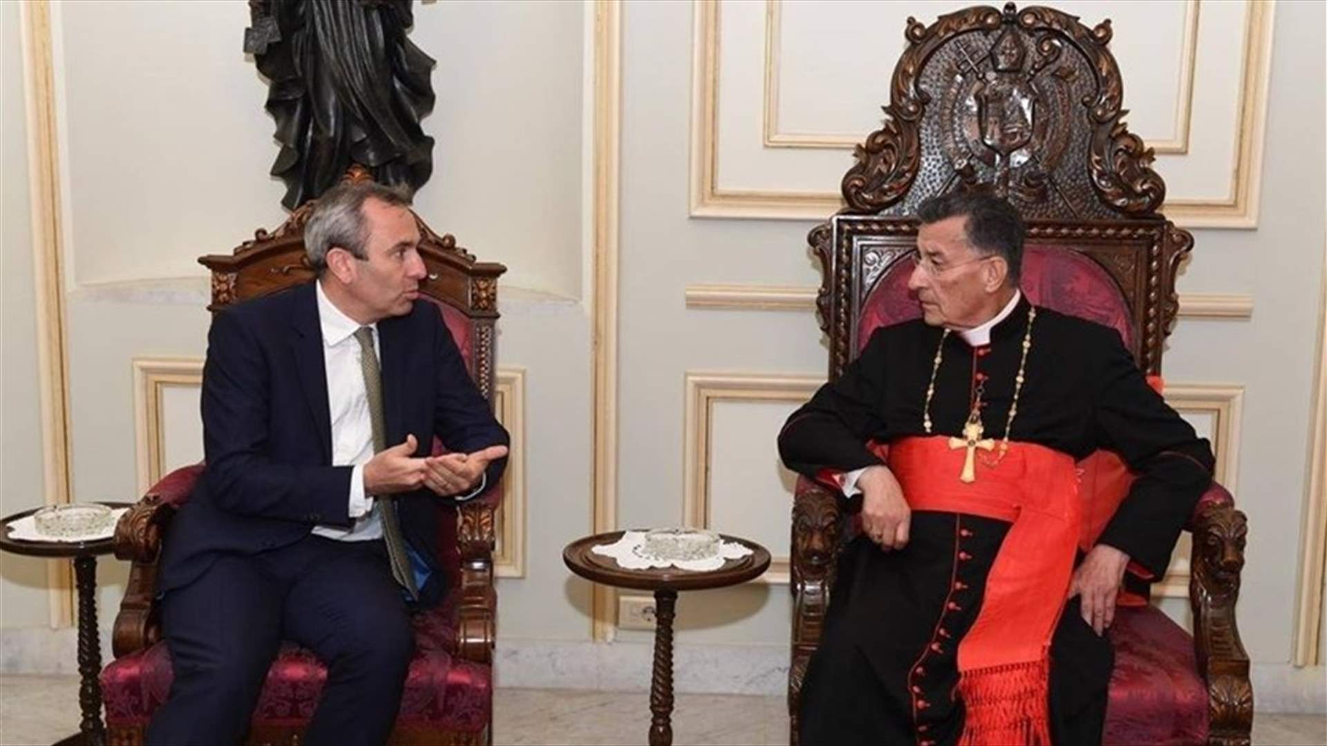 سفير بريطانيا من بكركي: لحكومة منتجة تتمتع بثقة الشعب بأسرع ما يمكن