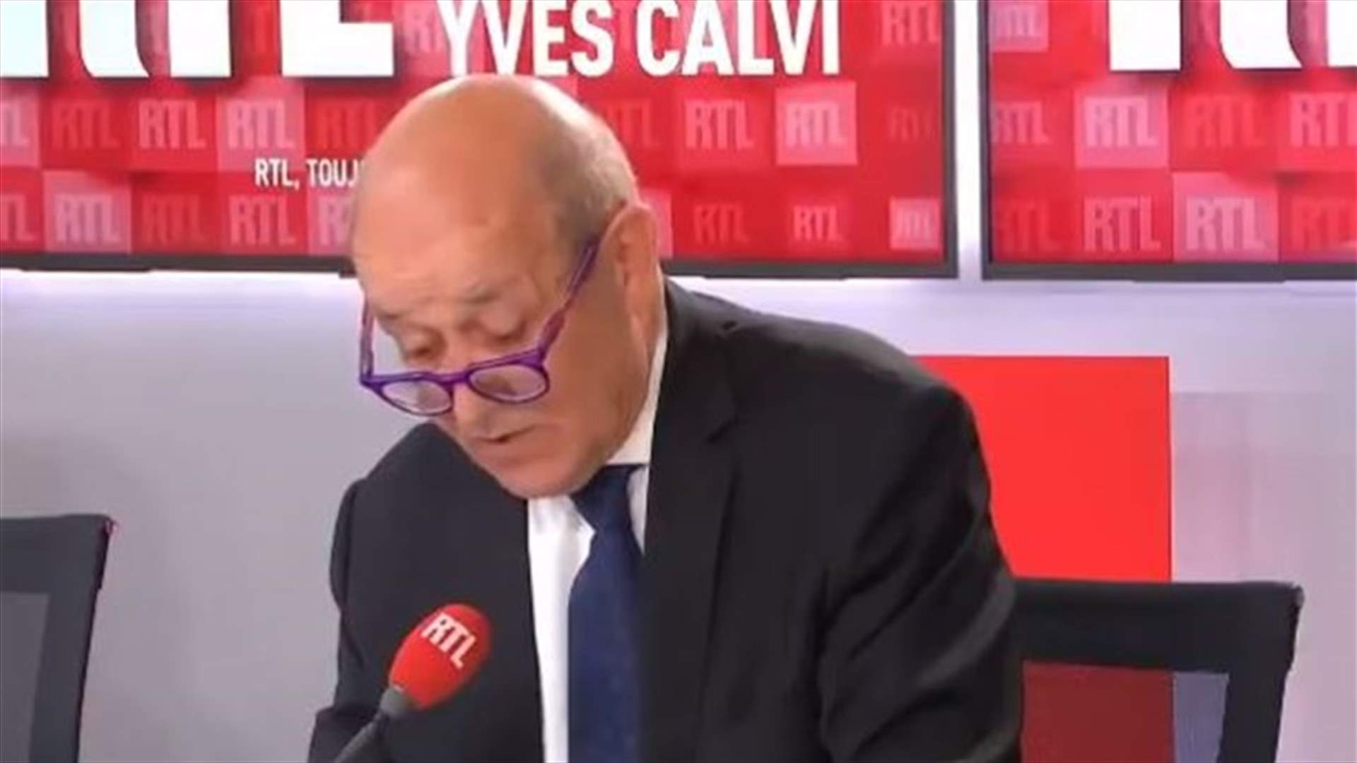 Le Drian: Lebanon risks disappearing without new government, reforms
