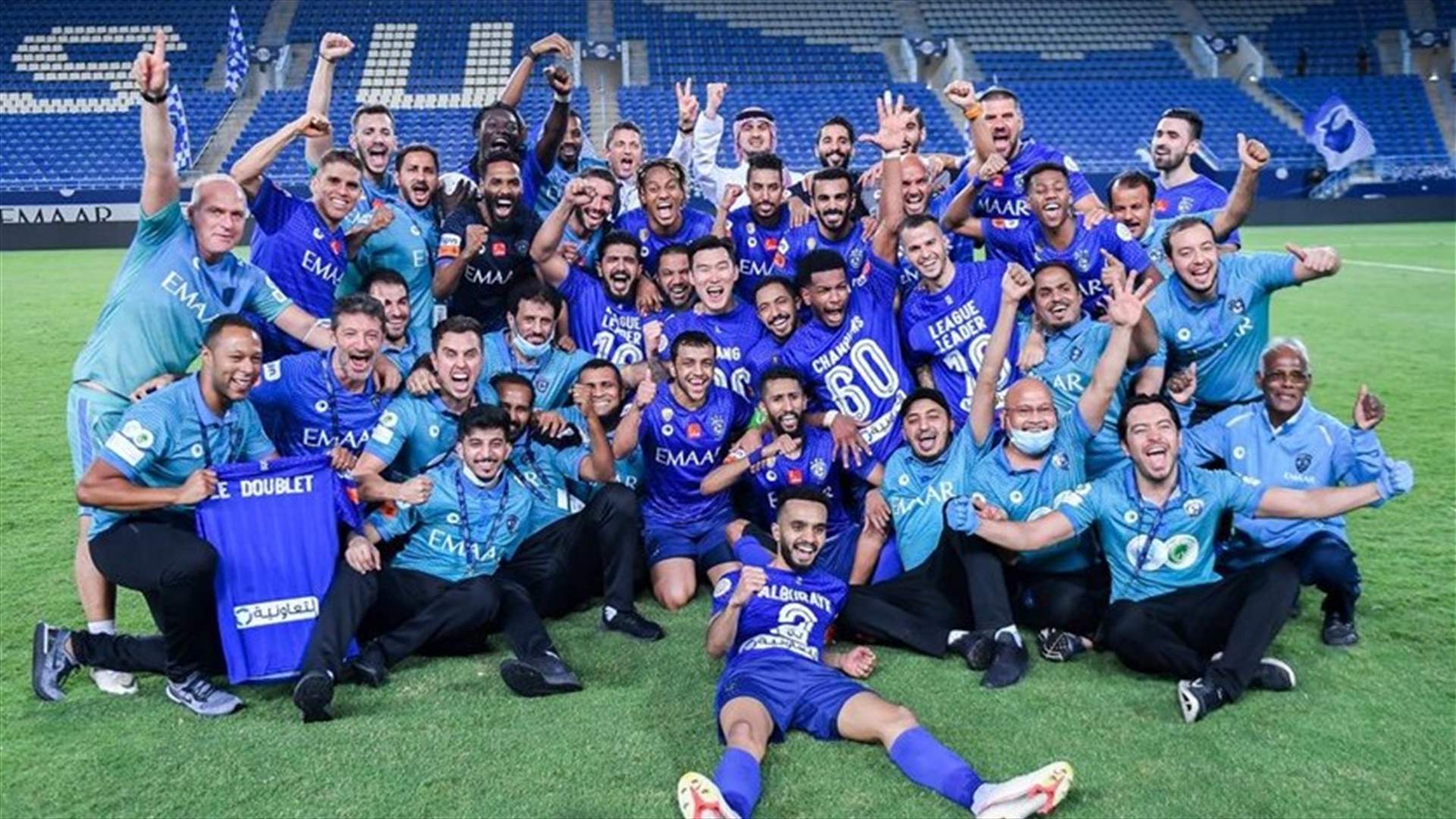 صور من إحتفالات الهلال والفوز بلقب الدوري السعودي للمحترفين بكرة القدم للمرة الـ16 في تاريخه