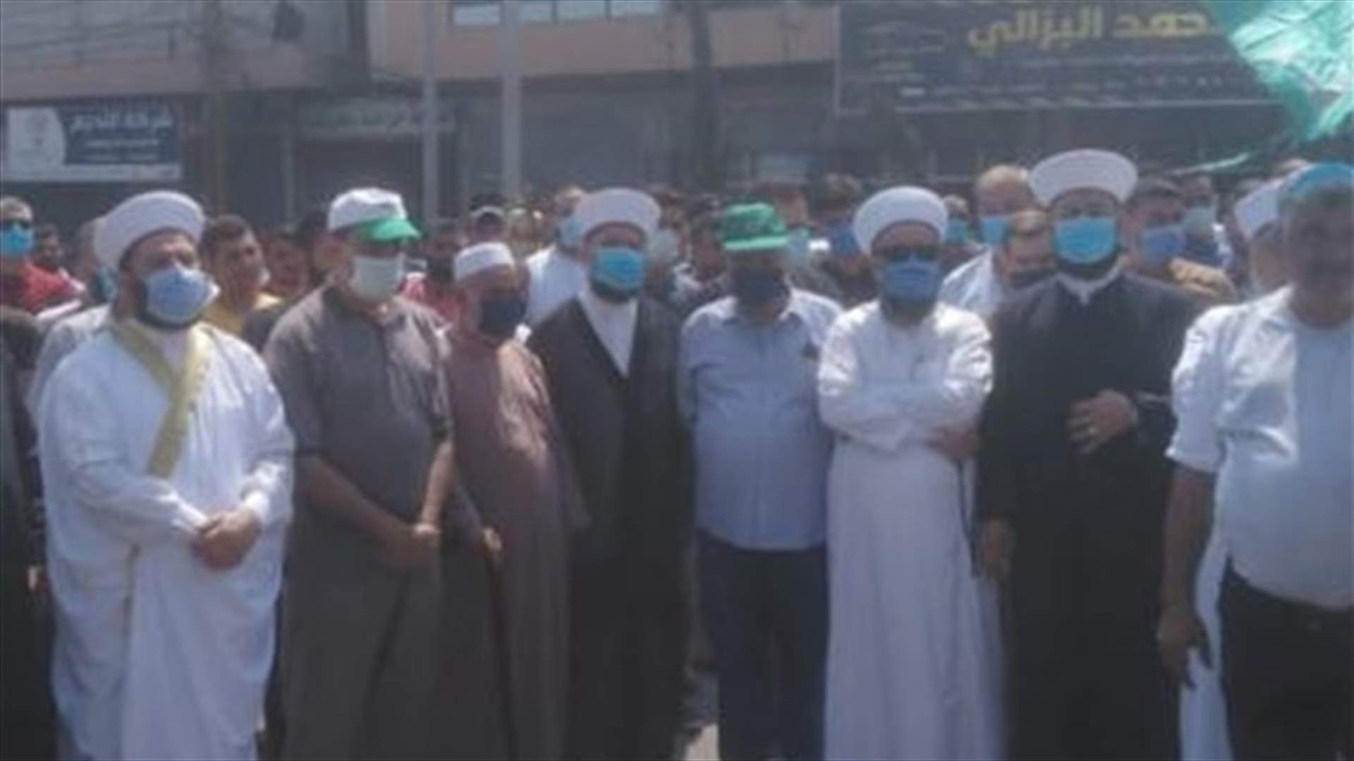 وقفة تضامنية للجماعة الإسلامية في عكار للمطالبة بالافراج عن الموقوفين