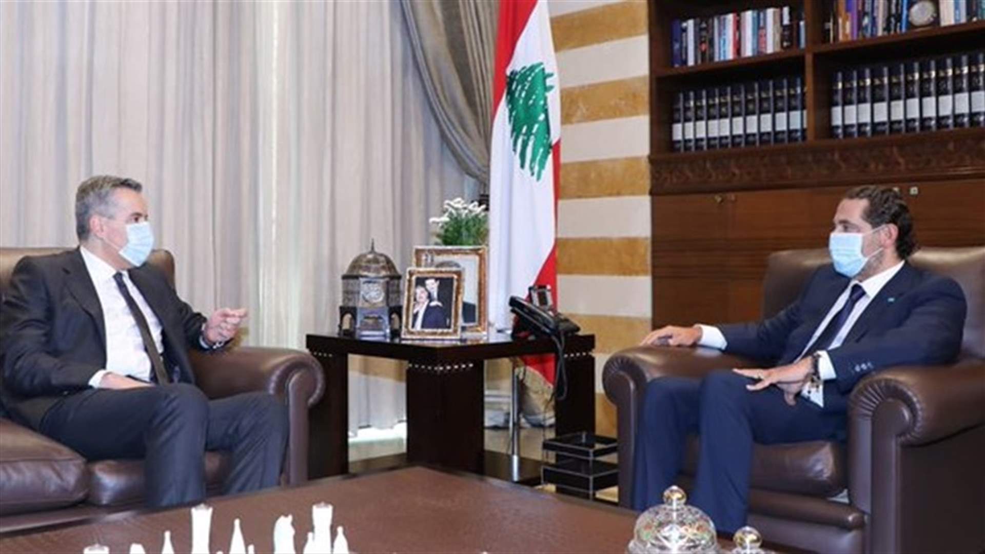 لقاء بين الحريري واديب..