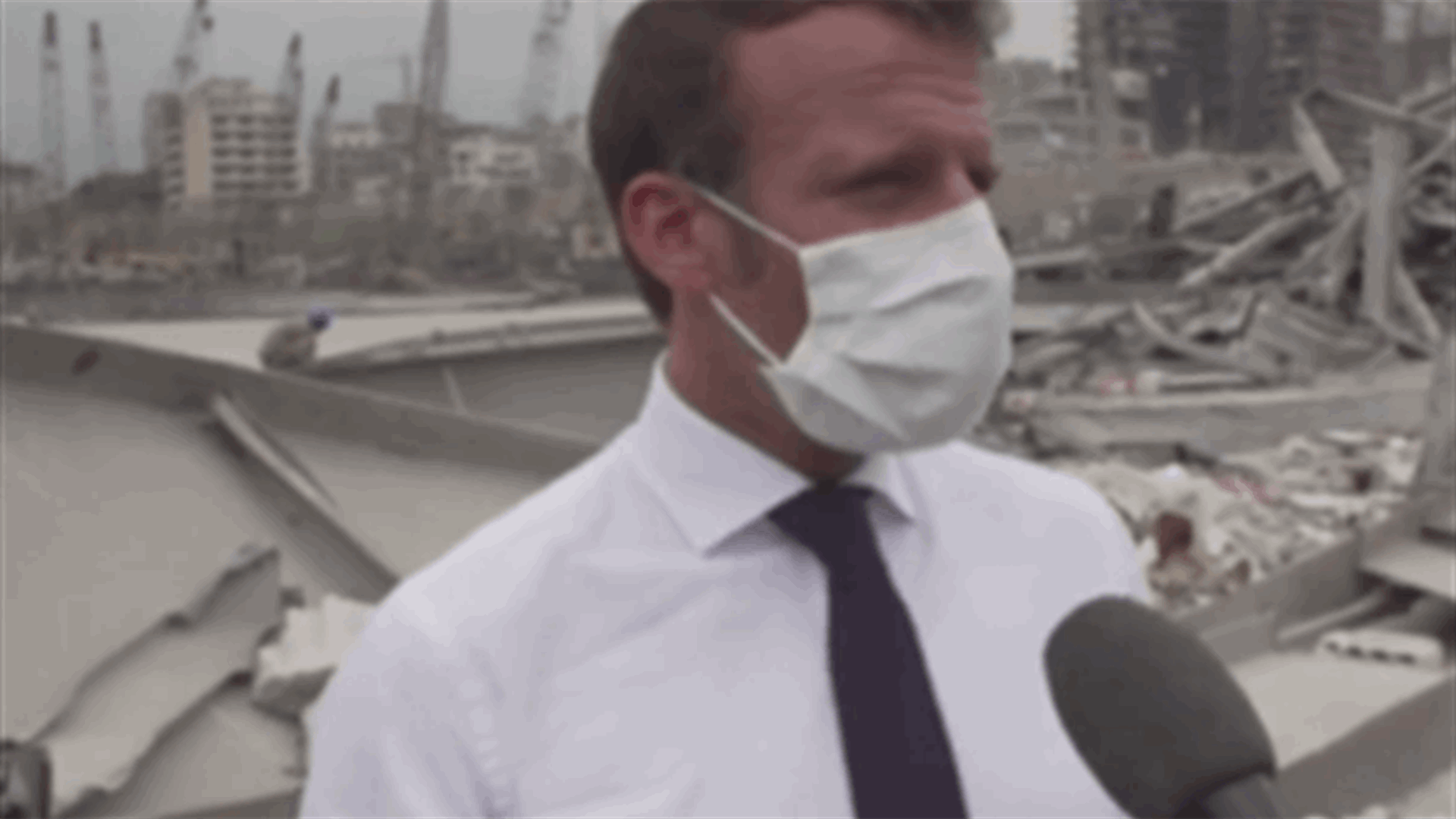 Macron: Hezbollah represents a part of the Lebanese people