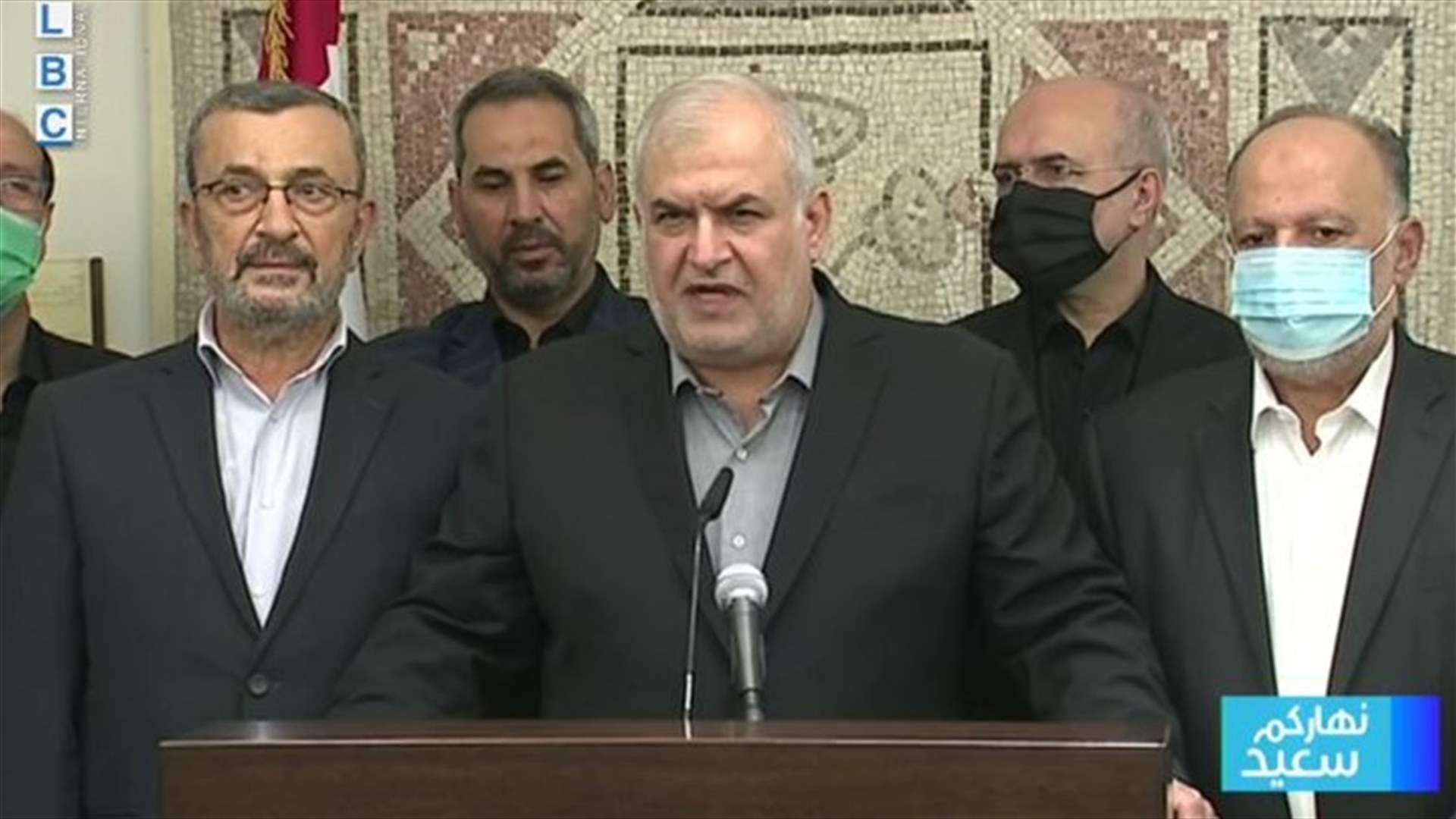 الوفاء للمقاومة: ثوابتنا الوطنية واضحة والتزامنا بالدستور واضح وجاهزون لنتعاون تحت هذه السقوف