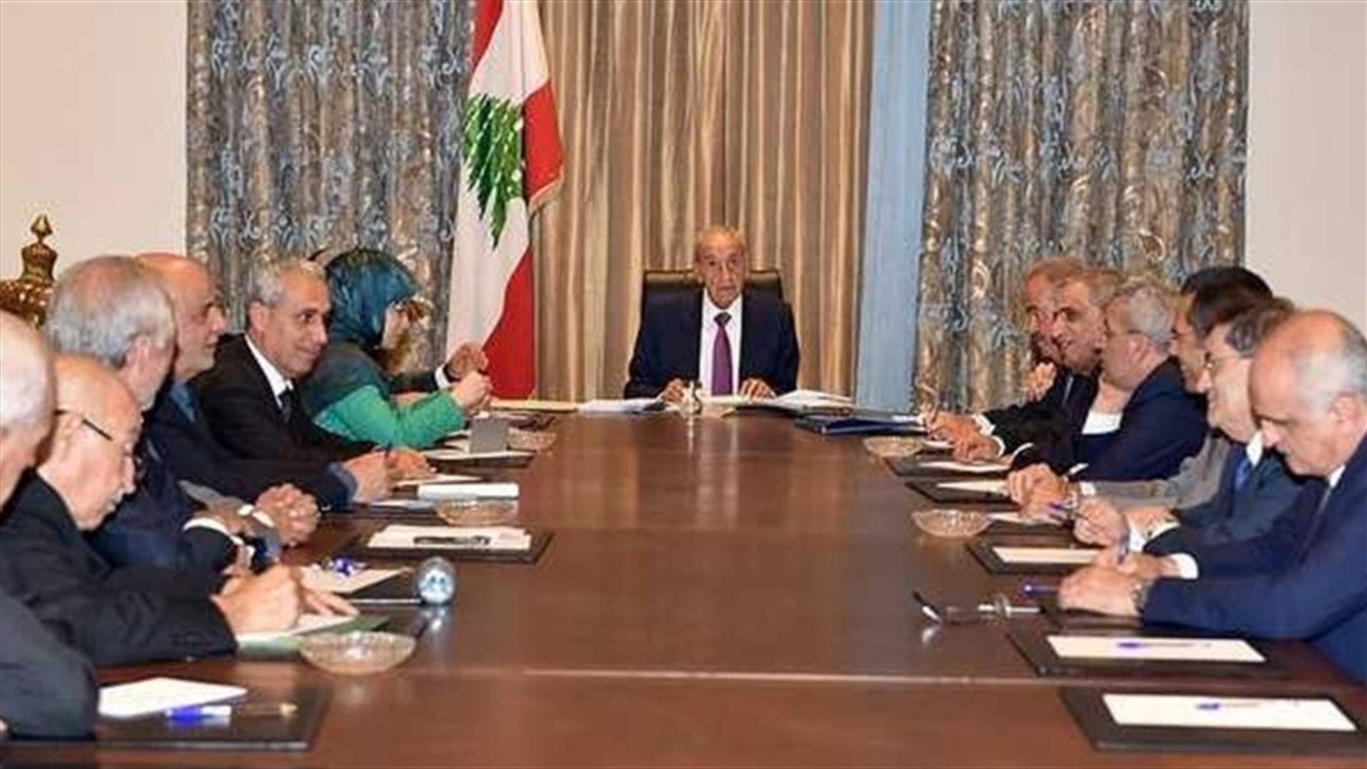 كتلة التنمية والتحرير وزعت الورقة الاصلاحية التي تقدمت بها