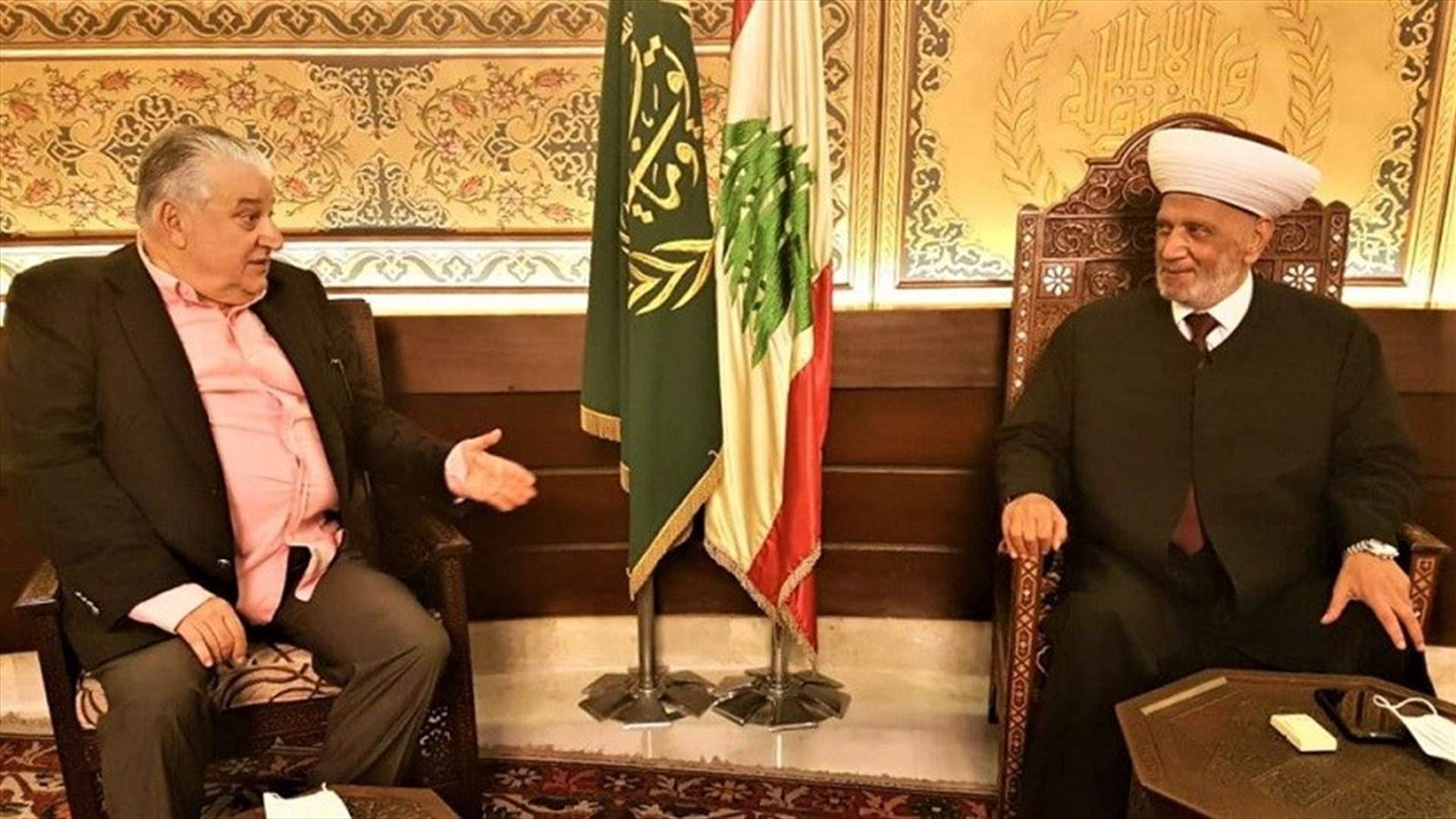دريان التقى رئيس هيئة الدفاع عن حقوق بيروت... مطرجي: لبنان بحاجة لحكومة فاعلة من اختصاصيين