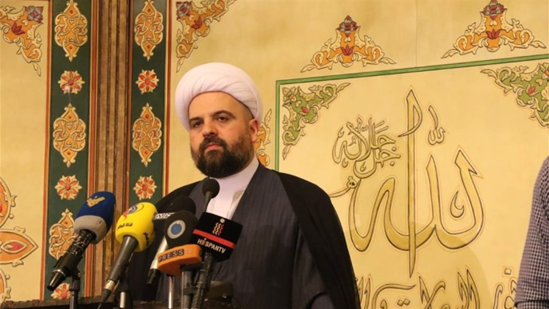 قبلان: لدولة مدنية ودولة مواطنة على مستوى الوظيفة وقانون الانتخاب