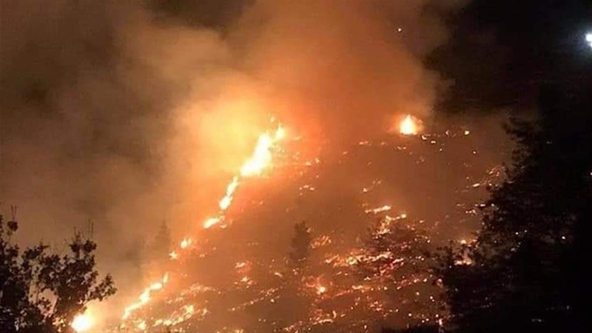 إخماد حريق الضنية بعد ٢٤ ساعة على اندلاعه...