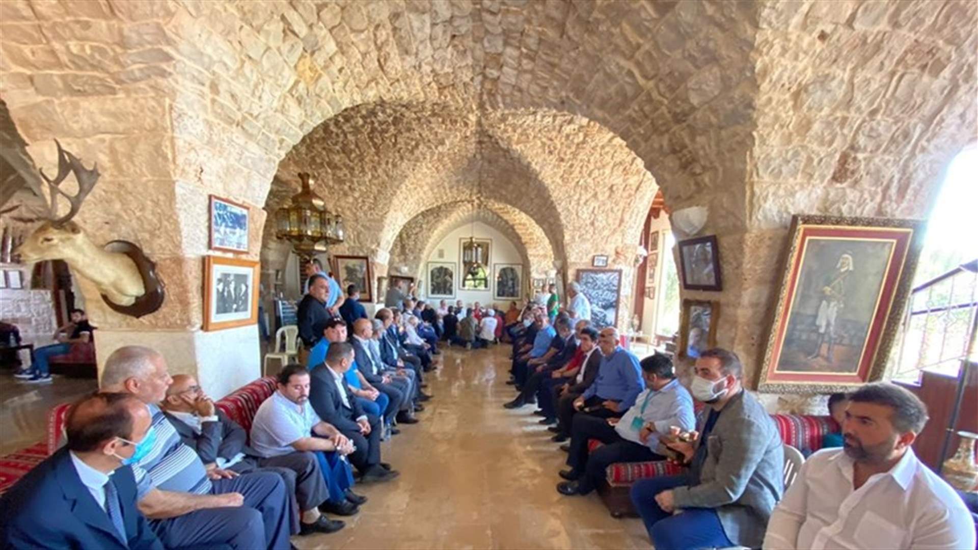 أرسلان التقى وفدا من العشائر العربية: السلم الأهلي خط أحمر والجميع تحت سقف القانون