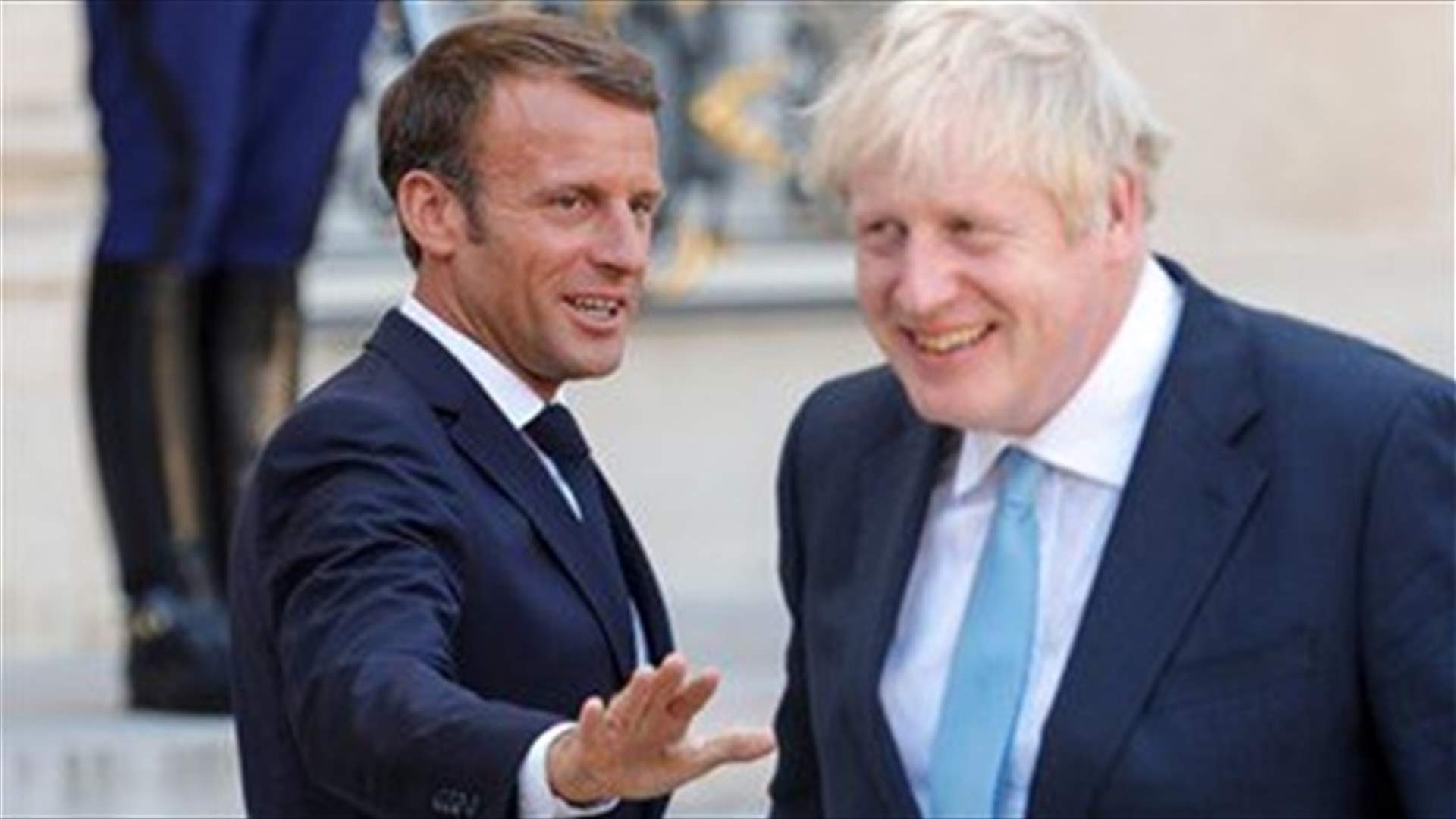 France's Macron: "very good exchange" with UK PM on Brexit, other issues