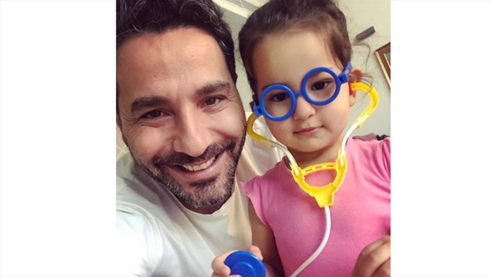 وسام بريدي يحتفل بعيد ميلاد ابنته بيلا ماريا...&quot;ولا كلام ممكن يعبر عن يلي بقلبي&quot; (فيديو)