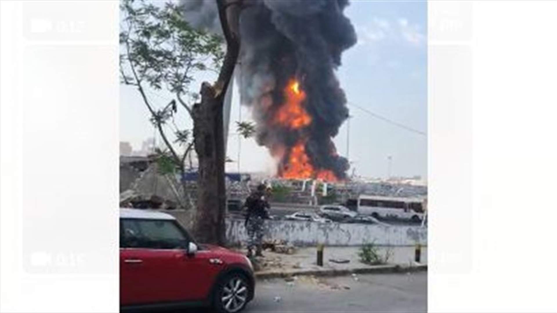كتانة عن حريق مرفأ بيروت: لا داعي للهلع...