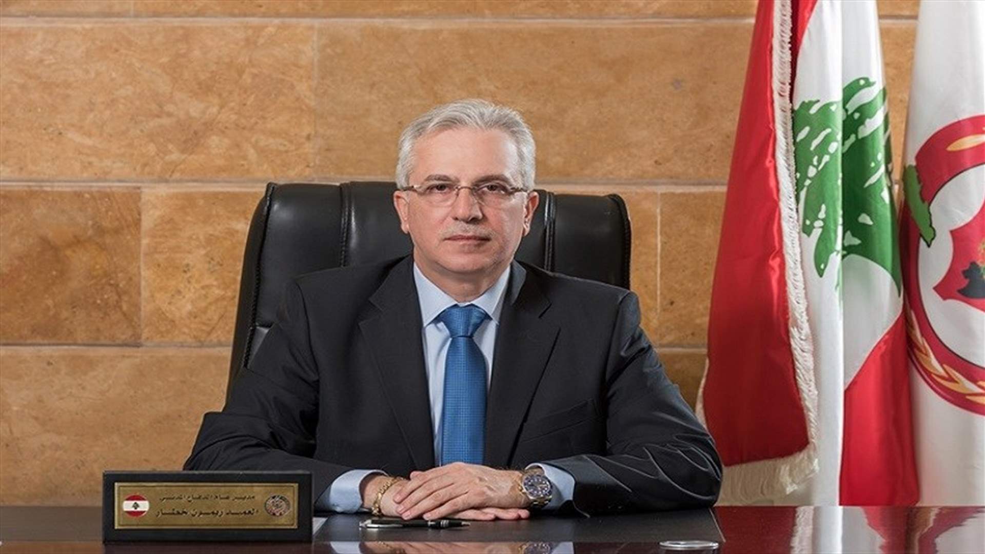 خطار: لا تخوف من تمدد حريق المرفأ ولا تحقيق حاليا قبل الانتهاء من اخماده كليا