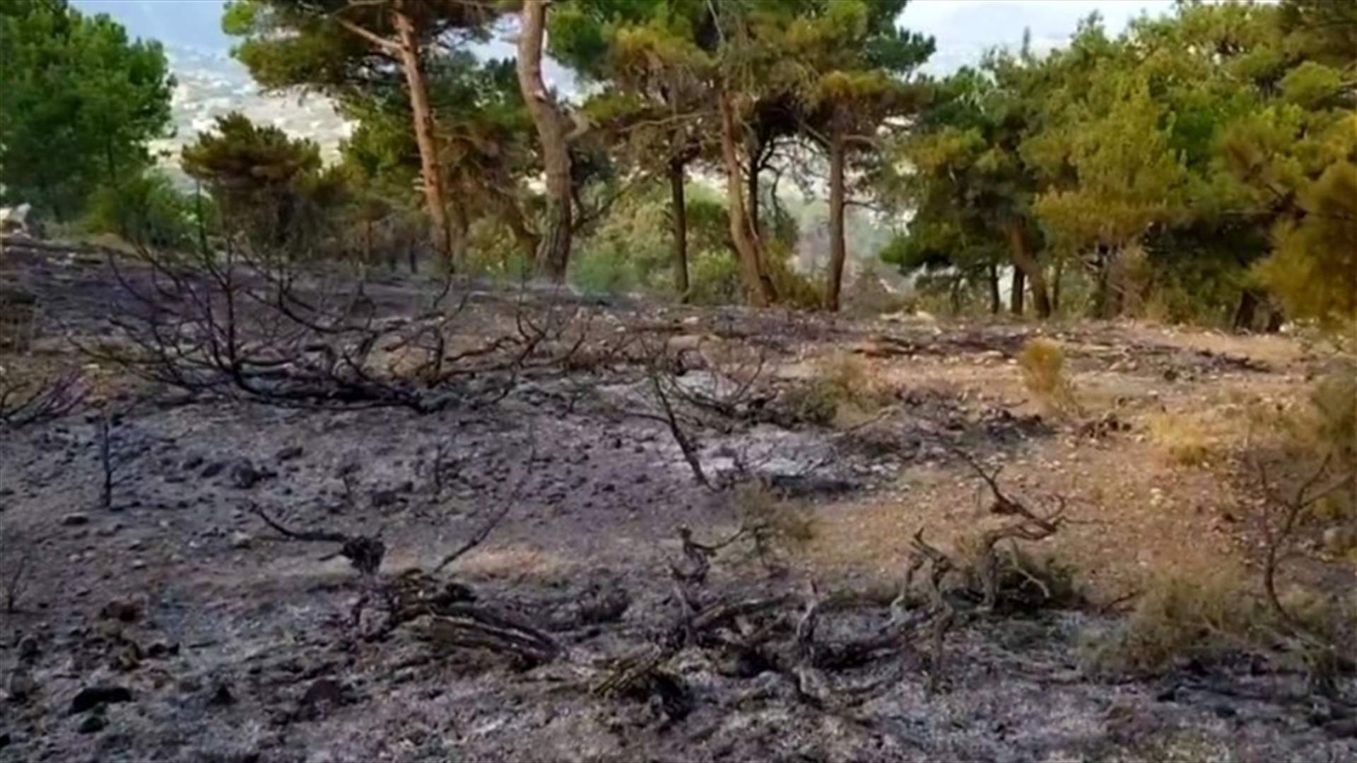 السيطرة على حريق مكب نفايات بلدية فنيدق