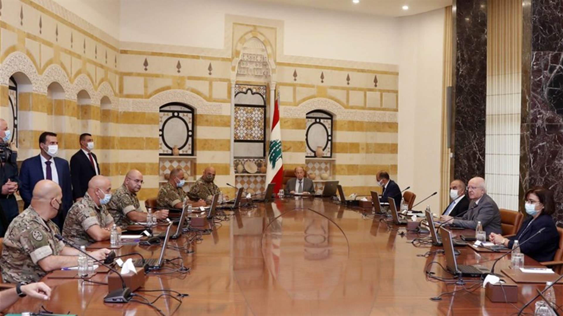 عرض في بعبدا لما تحقق منذ وقوع الانفجار حتى اليوم... اليكم التفاصيل حول كل العمليات من بحث وتوزيع للمساعدات وغيرها