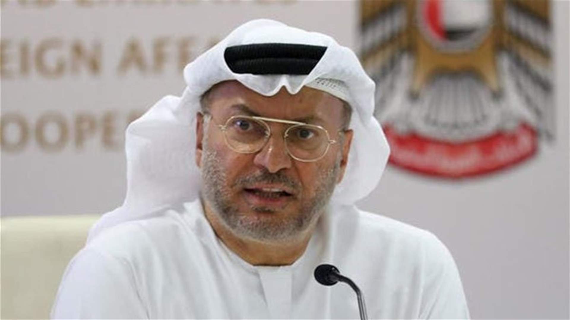 قرقاش: الاتفاق مع إسرائيل سيزيد المنطقة نفوذا
