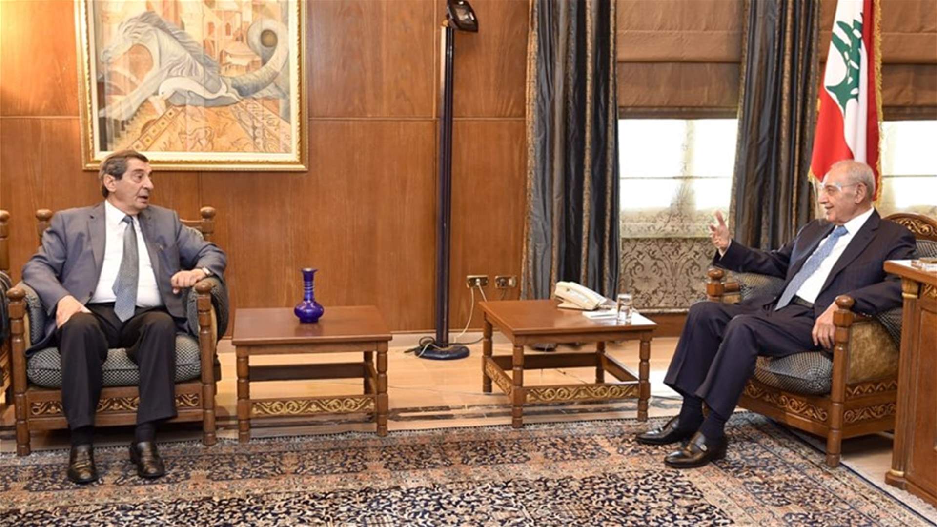 سلسلة لقاءات للرئيس بري... الفرزلي: تأكدت اكثر من اي وقت مضى ان بري لا يمكن الا ان يستلهم المصلحة الوطنية العليا في اي قرار يتخذه