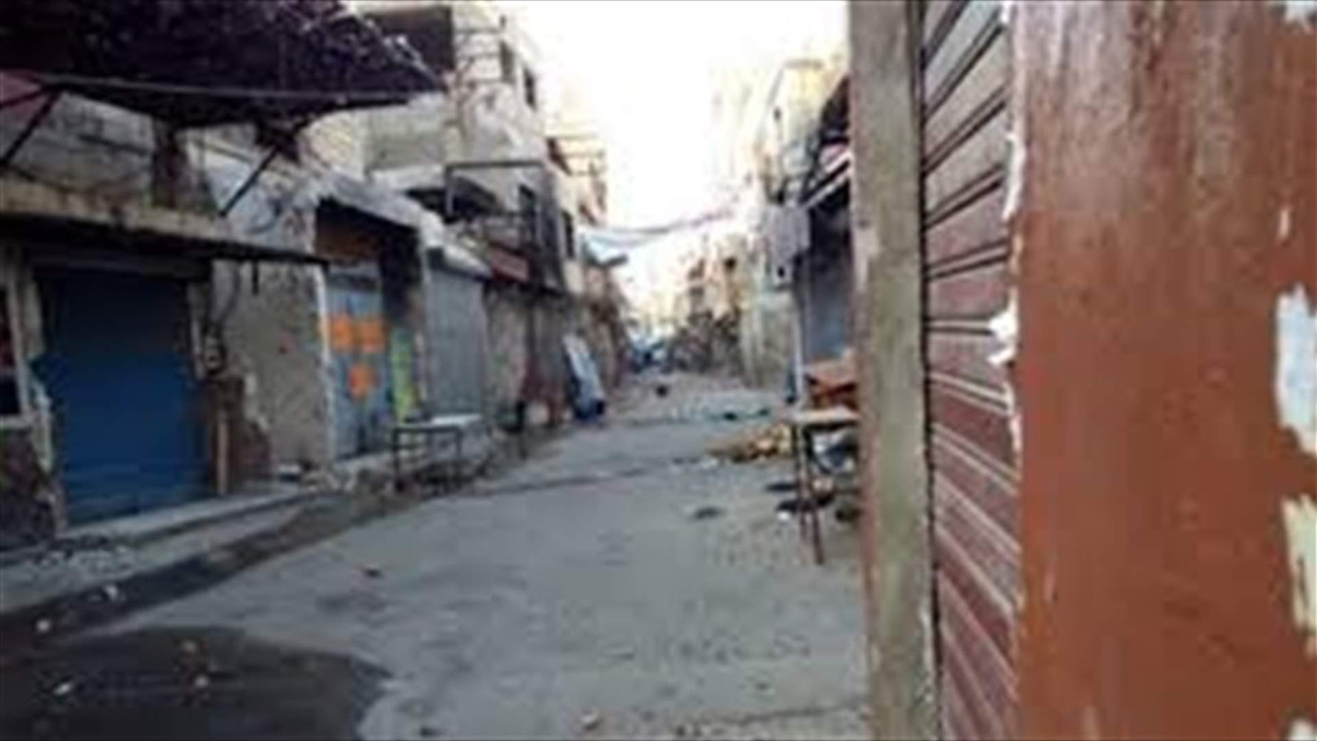 اشكال فردي تطور الى إطلاق نار في عين الحلوة ولا اصابات