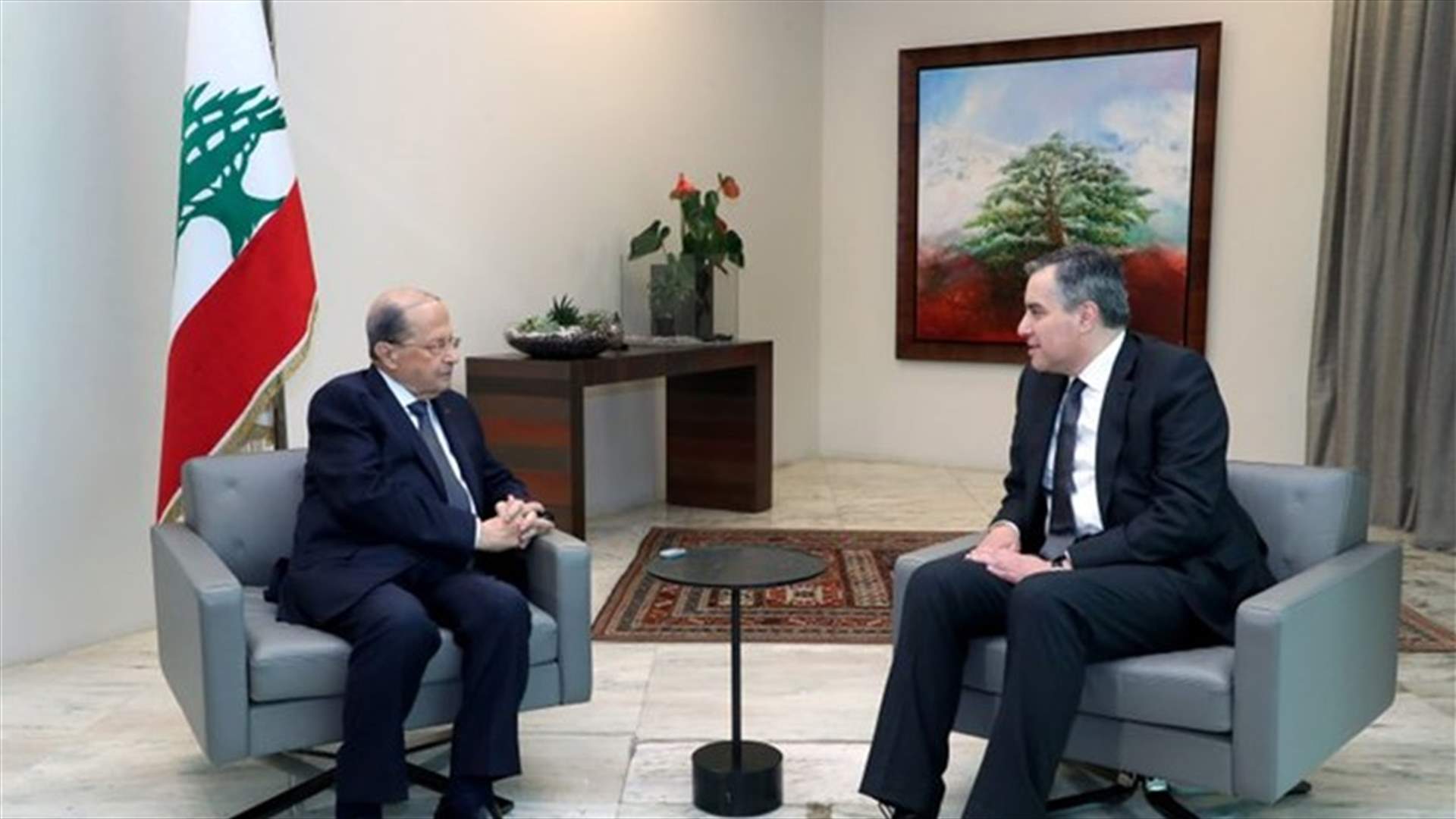 تفاصيل ومعلومات عن لقاء عون وأديب في بعبدا...