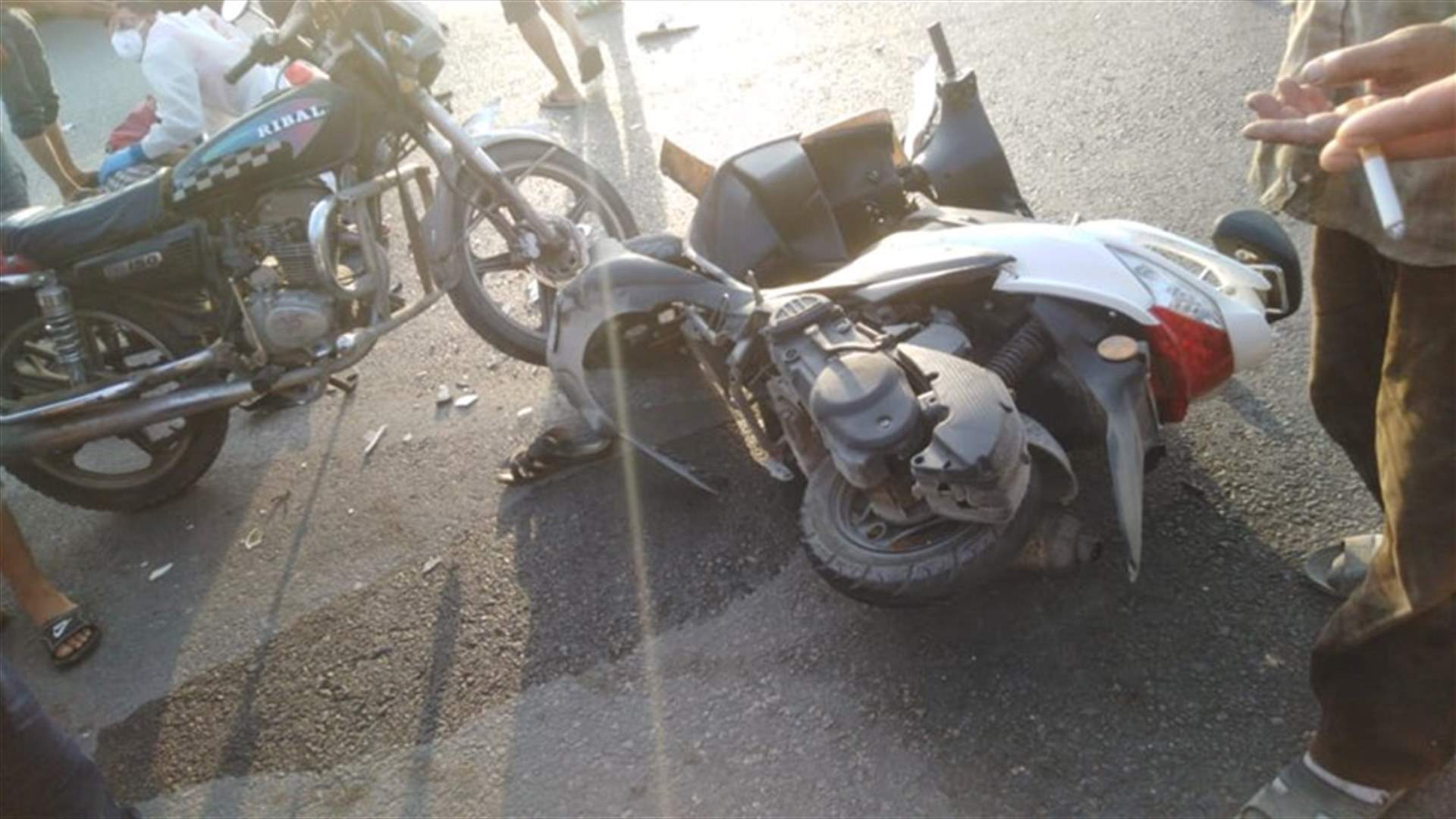 خمسة جرحى في حادثي سير جنوبا وشمالا
