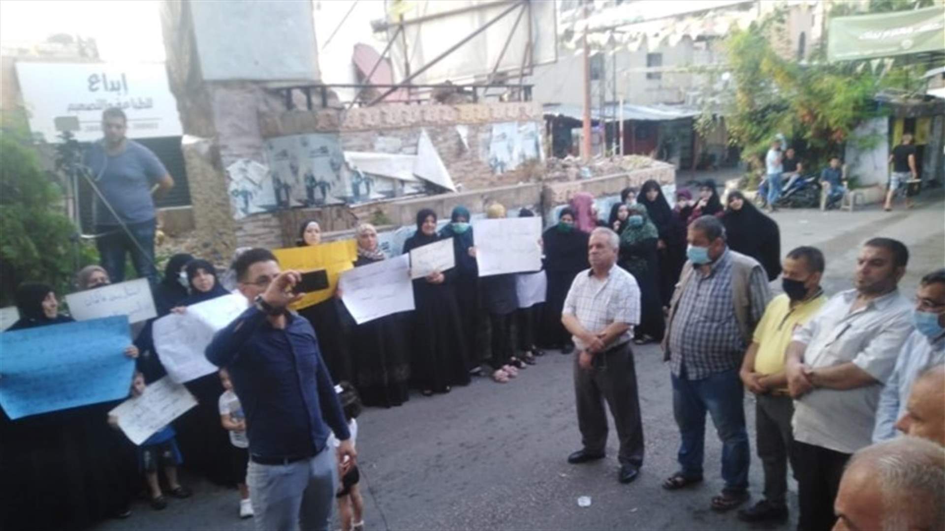 اعتصام في عين الحلوة طالب بالافراج عن السجناء الفلسطينيين