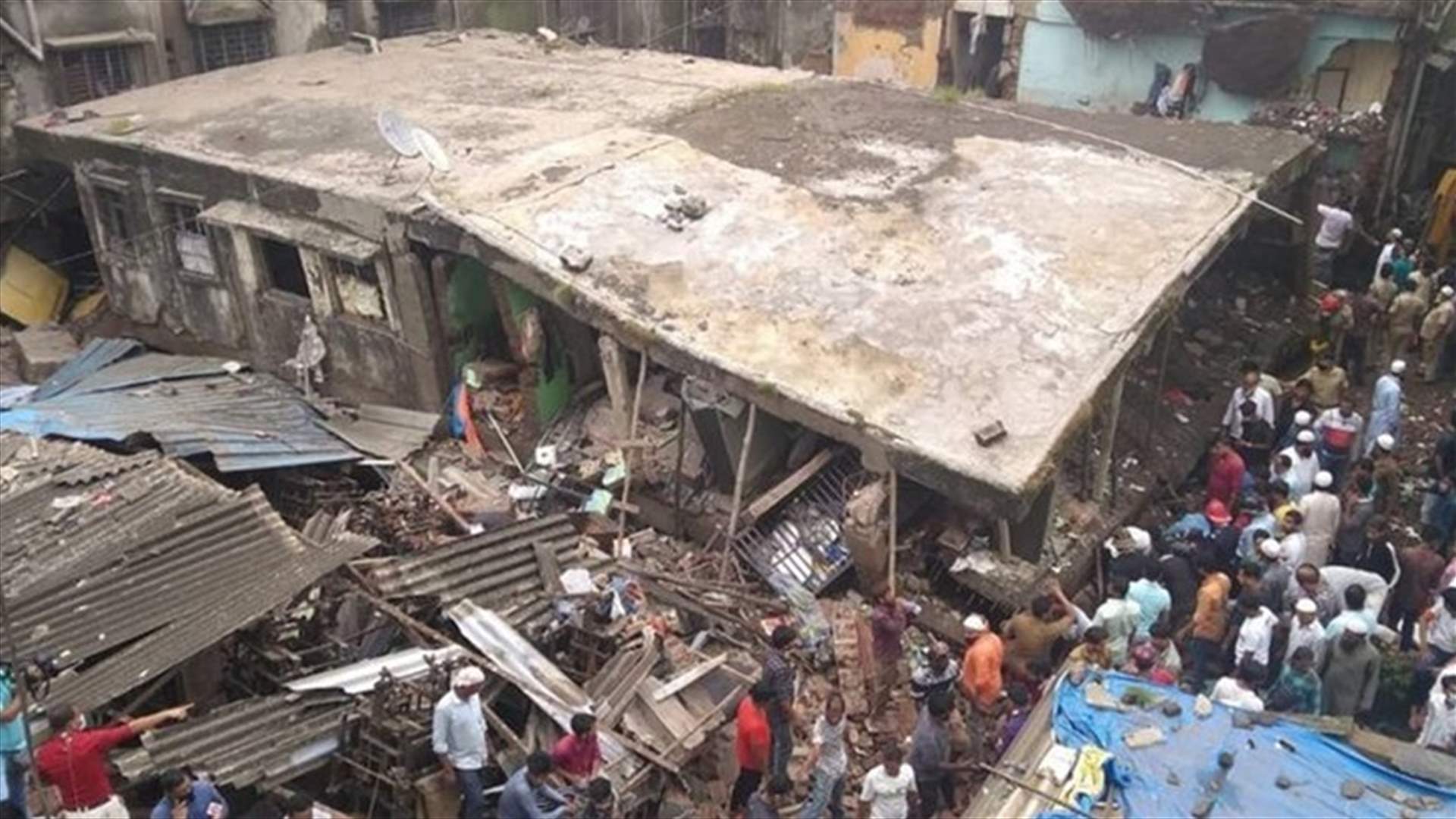 مقتل 13 شخصا اثر انهيار مبنى في الهند