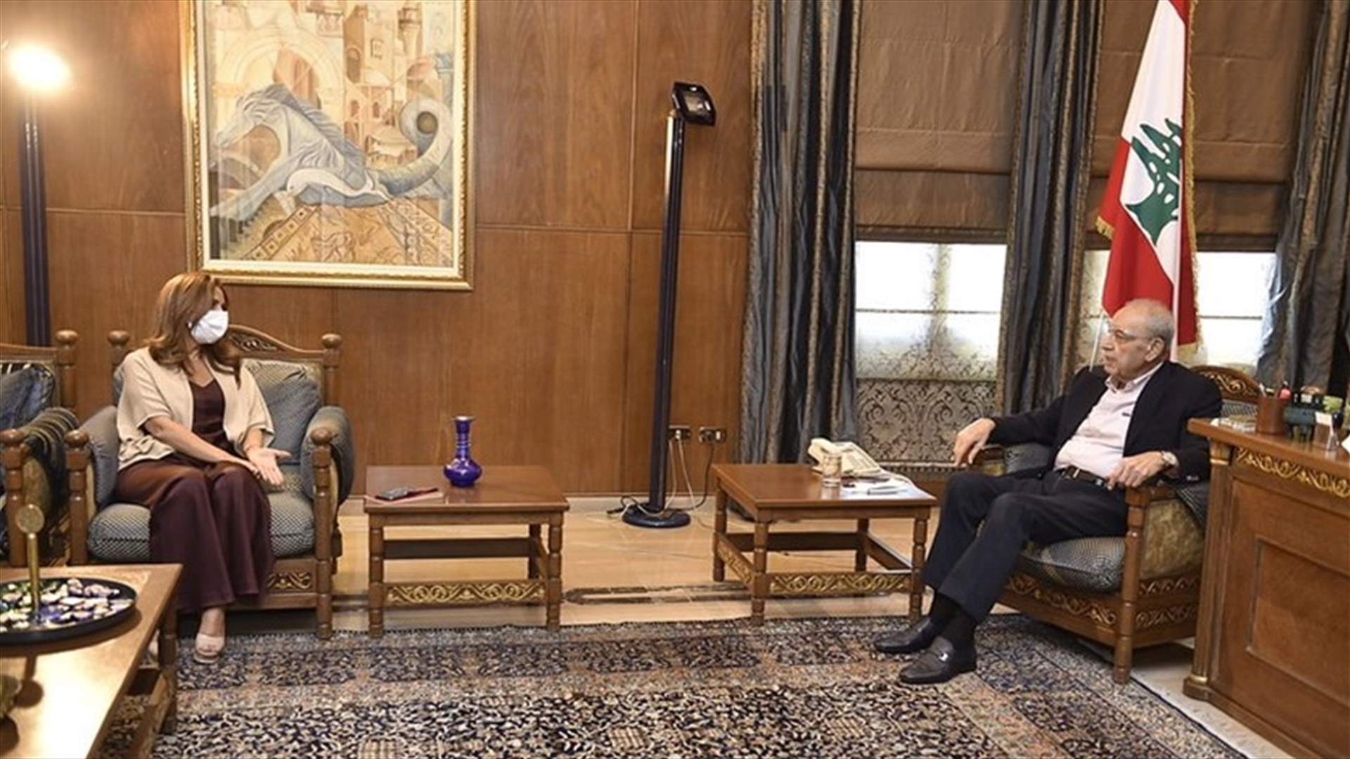 الوضع الأمني بين بري وعكر