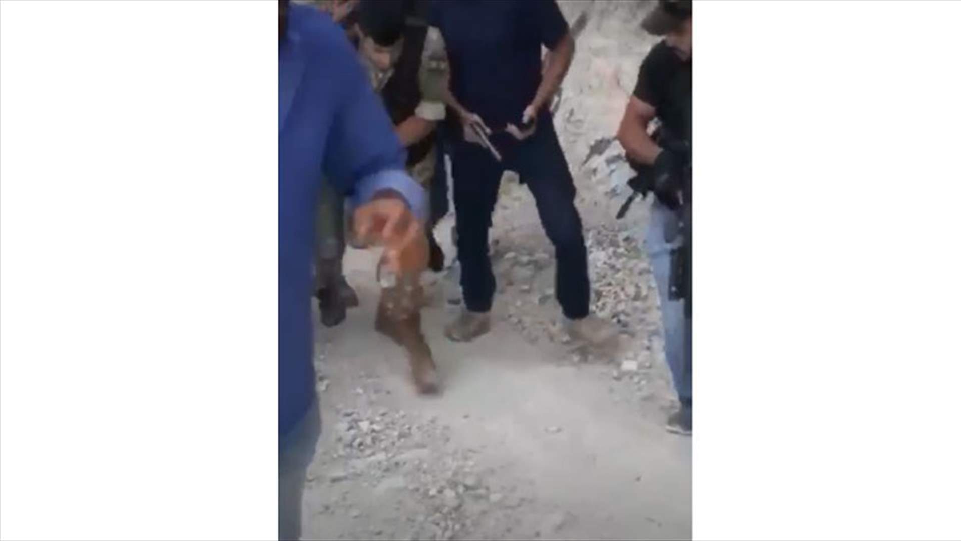 فيديو للحظة القاء القبض على الارهابي احمد الشامي