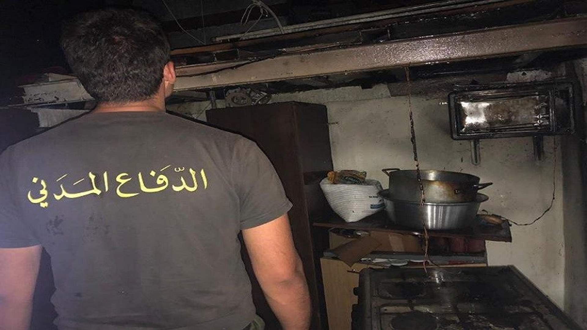 اندلاع حريق في الفرزل وإصابة سيدة
