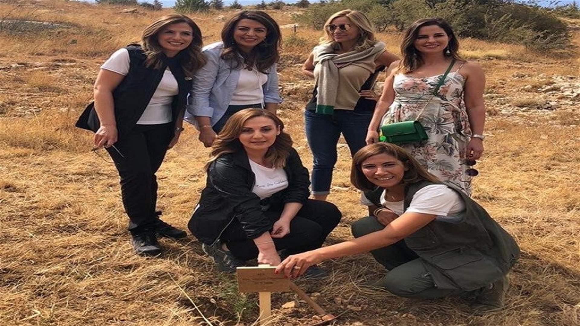 4 وزيرات وسفيرة في محمية إهدن