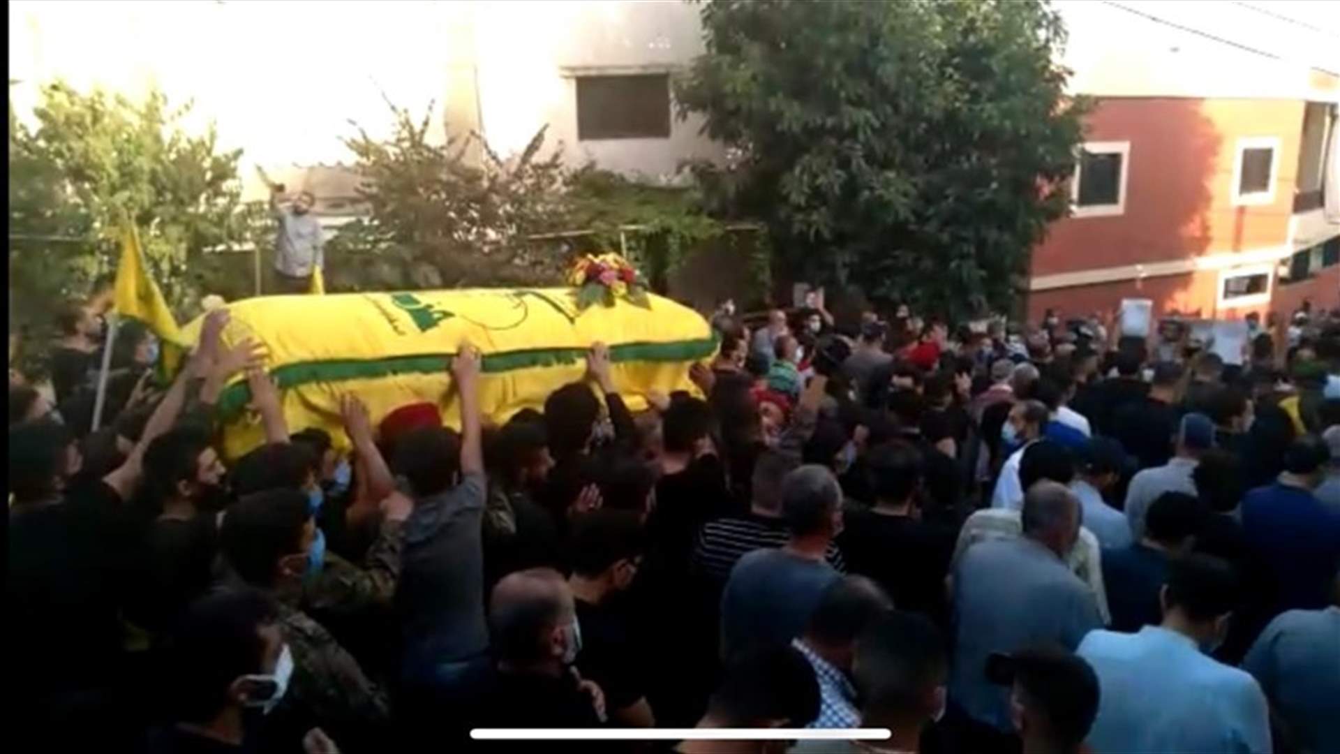 حزب الله يشيّع علي نجيب مروة في الزرارية الجنوبية