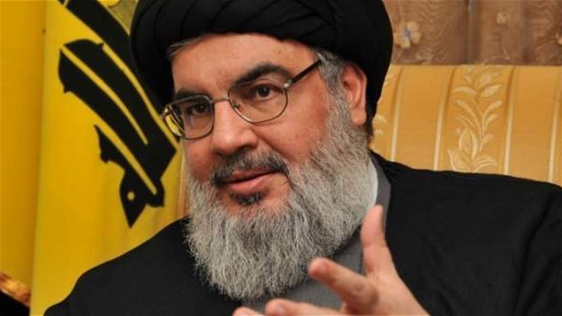 كلمة لنصرالله غدا...