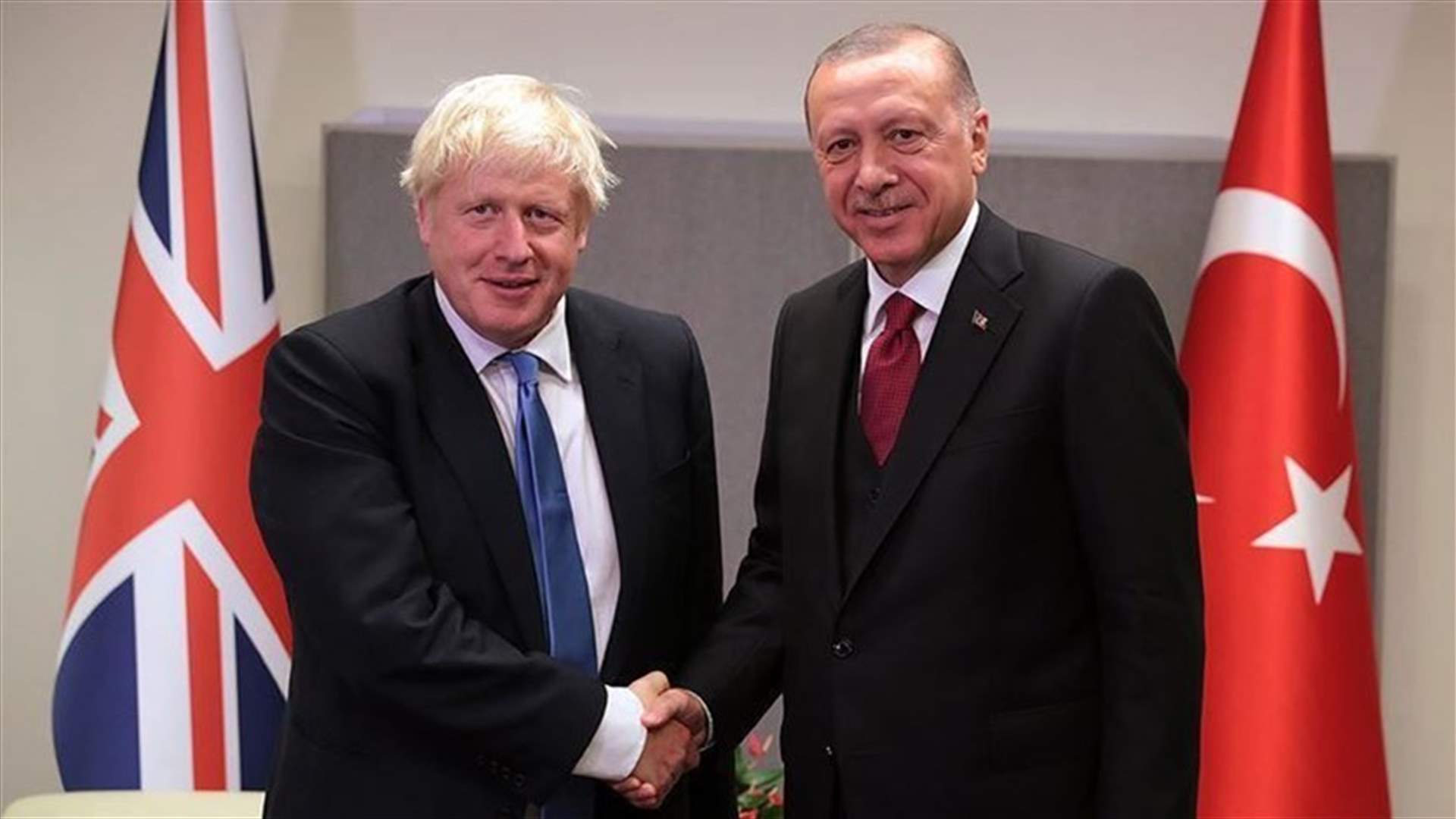جونسون يعبر لأردوغان عن قلقه بشأن التوتر في شرق المتوسط