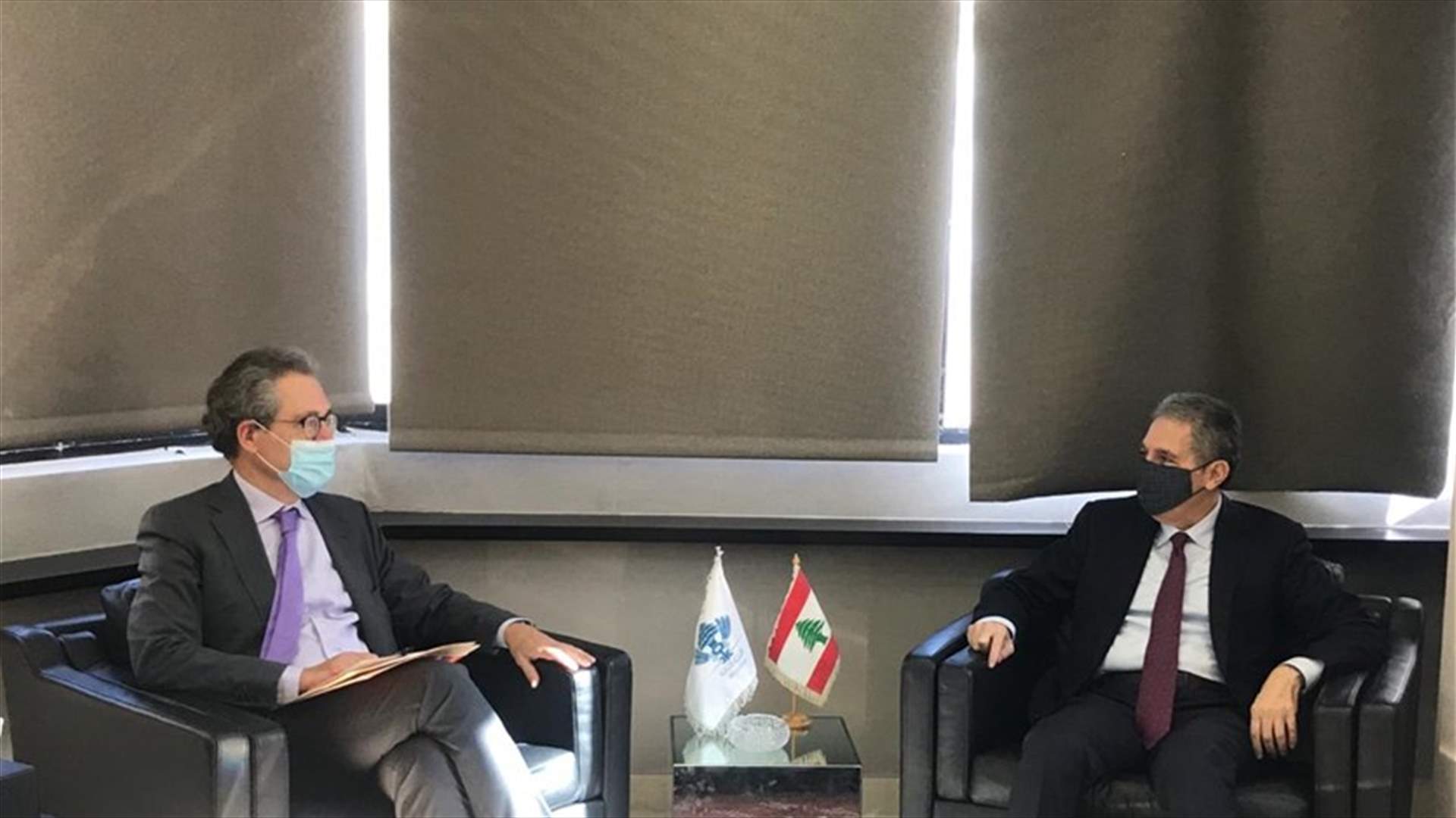 وزني التقى الوزير المفوض بالشؤون الاقتصادية الفرنسي: نشدد على أهمية متابعة الإصلاحات في المرحلة المقبلة