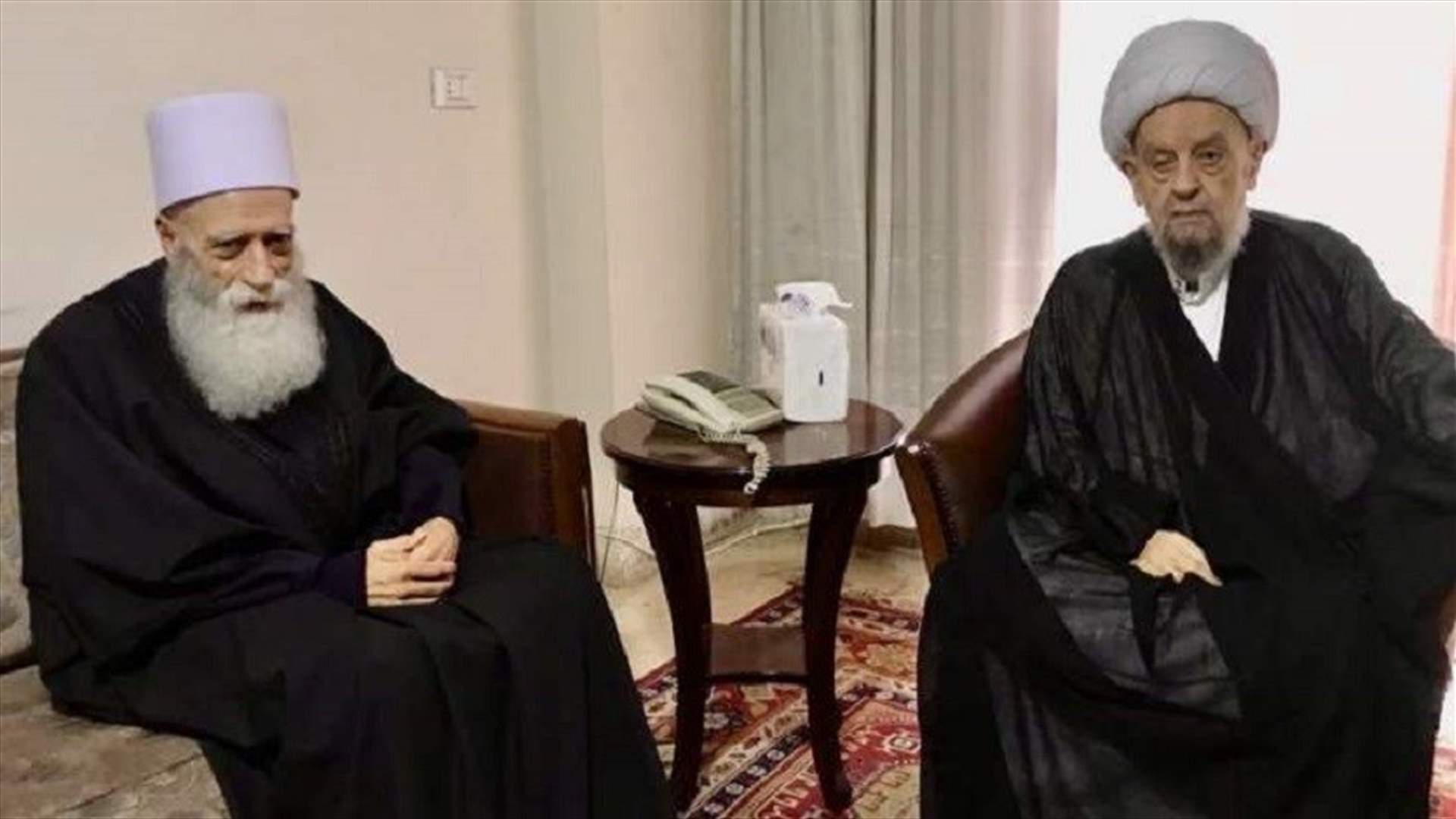 شيخ العقل زار قبلان وتأكيد على الثوابت الميثاقية والوطنية