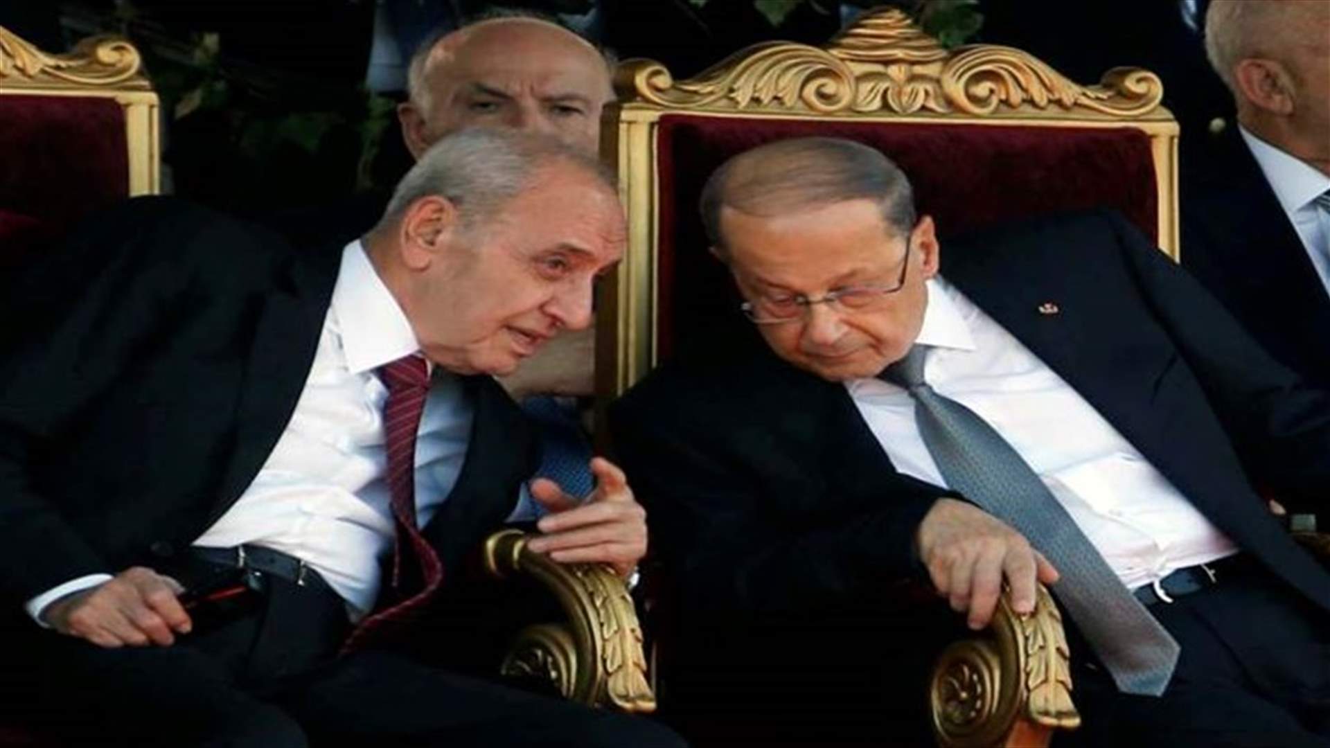الملف الحكومي يحضر بين عون وبري في الطريق الى الكويت...