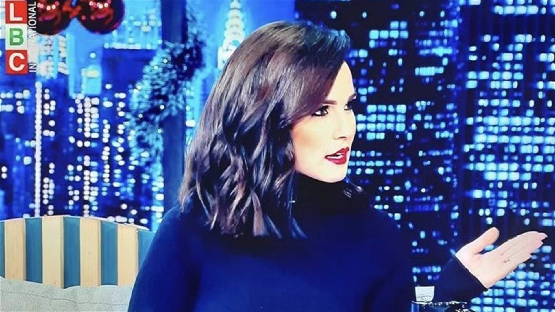 نيكول حجل تغيب عن الـLBCI..."أعود وألقاكم قريباً"
