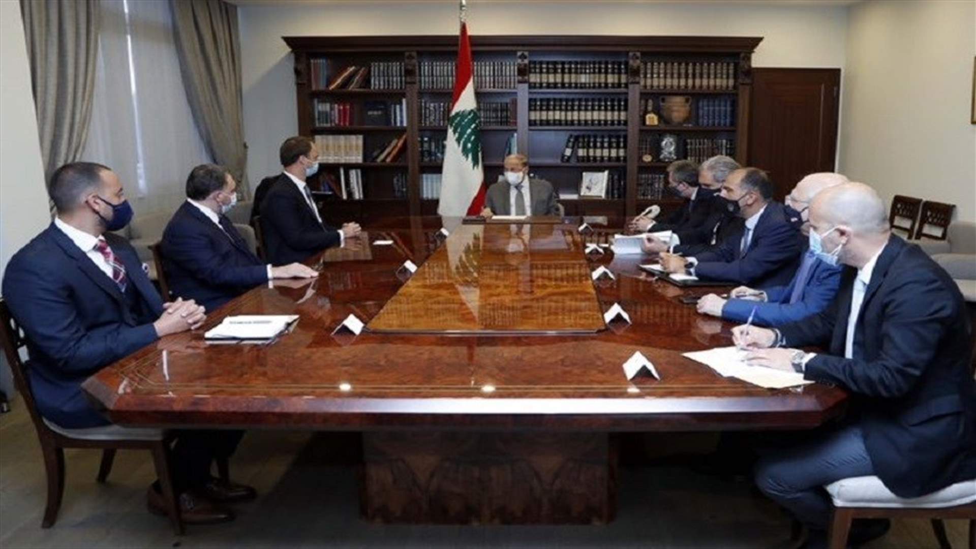 عون لوفد من شركة Alvarez & Marsal: الشعب اللبناني يتطلع باهتمام الى نتائج التدقيق الجنائي